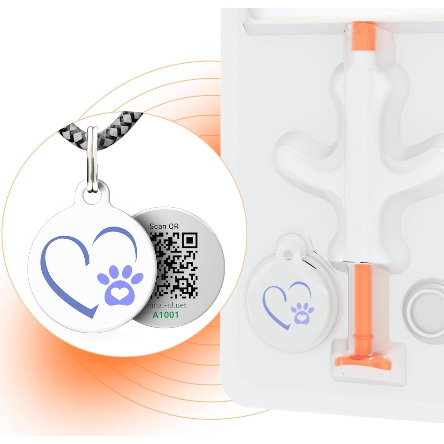 Microchip de Mascota A-Chip PREMIUM Mini 1.4x8mm - Registro QR