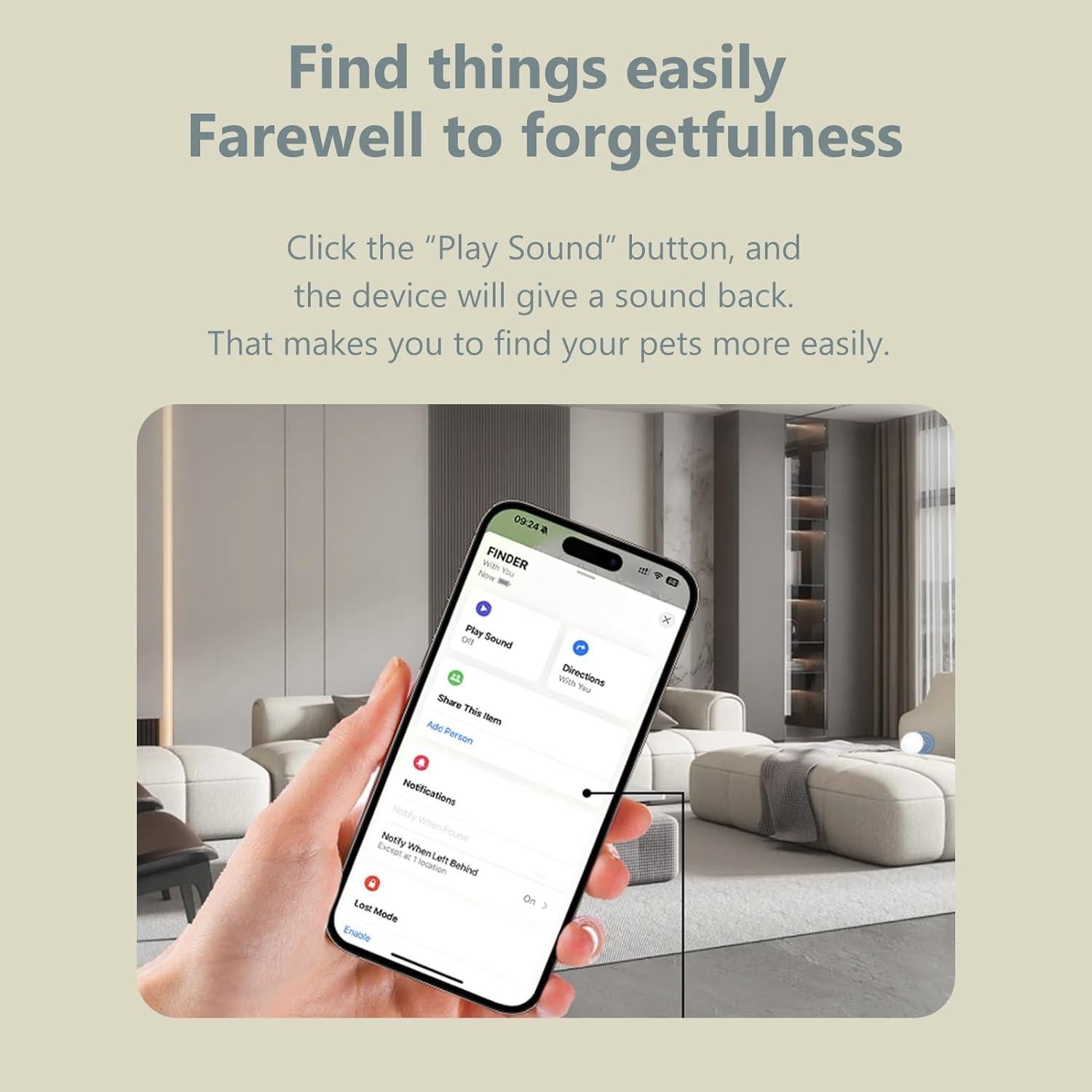 Rastreador de Mascotas Jasullminral HT 03-FG para iOS