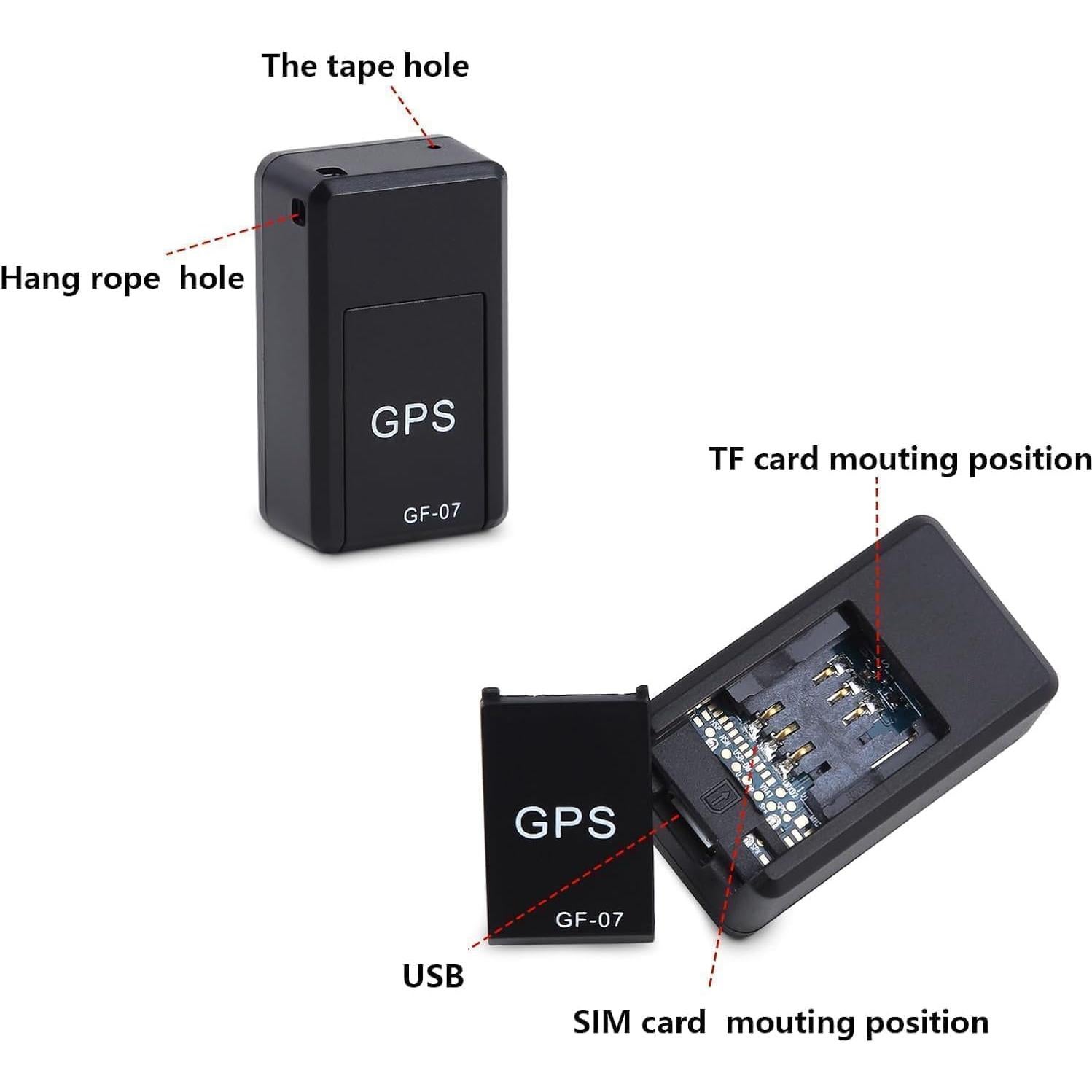Rastreador GPS Tkiplay GF07 Mini Magnético Sin Suscripción
