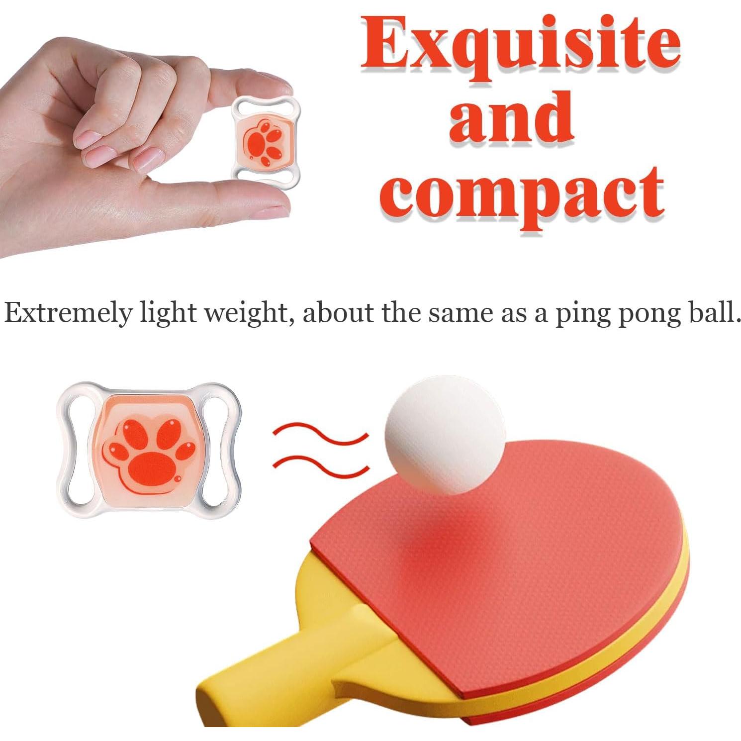 Rastreador GPS para mascotas VKAFW - Ligero, impermeable, sin suscripción