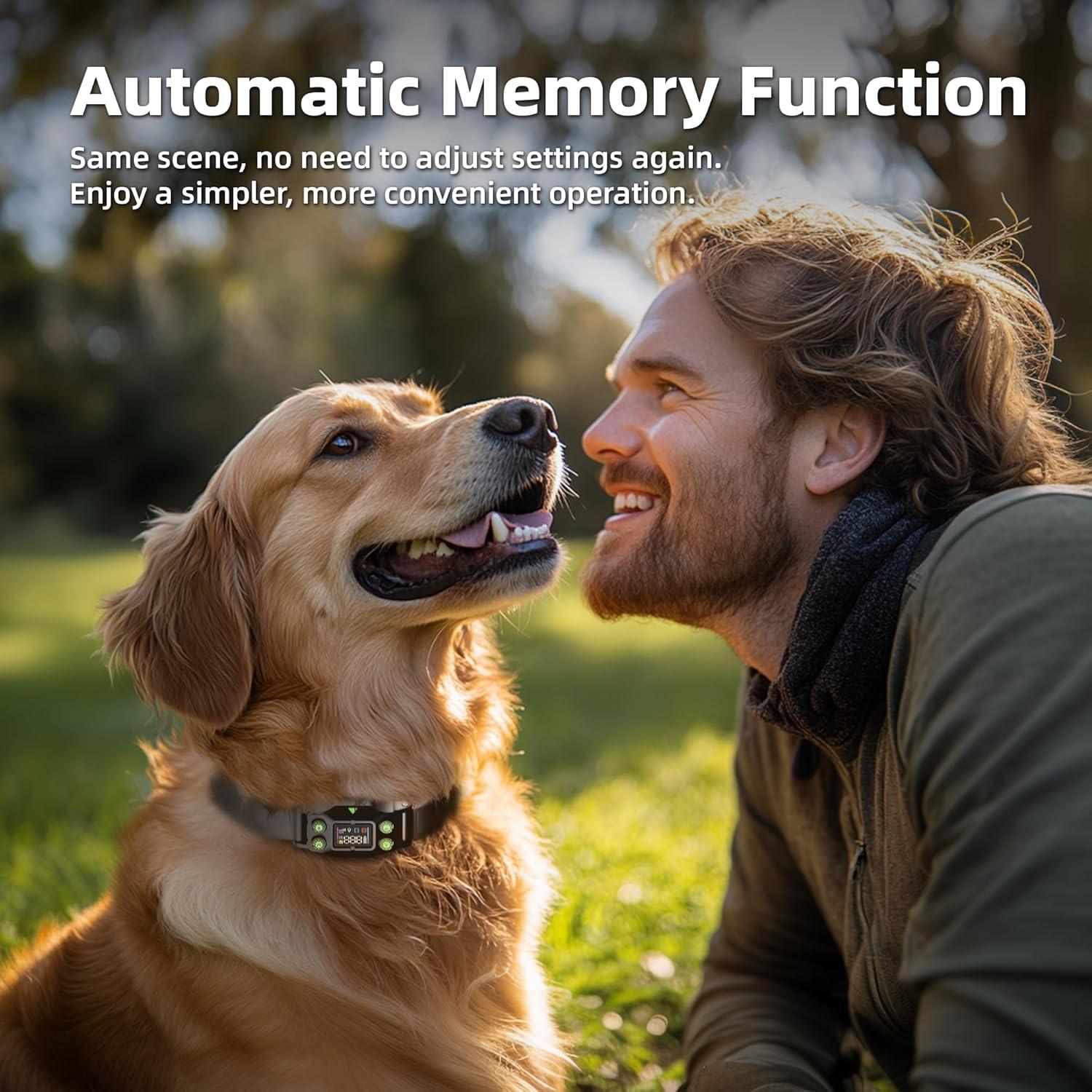 Cerca Invisible para Perros RIXBEO F830PLUS - Collar GPS Impermeable