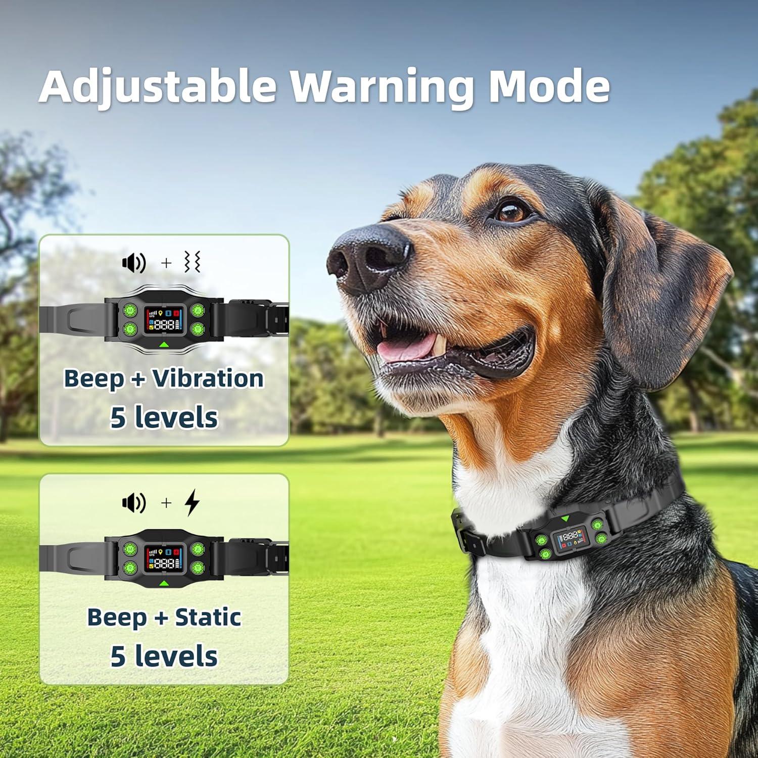 Cerca Invisible para Perros RIXBEO F830PLUS - Collar GPS Impermeable