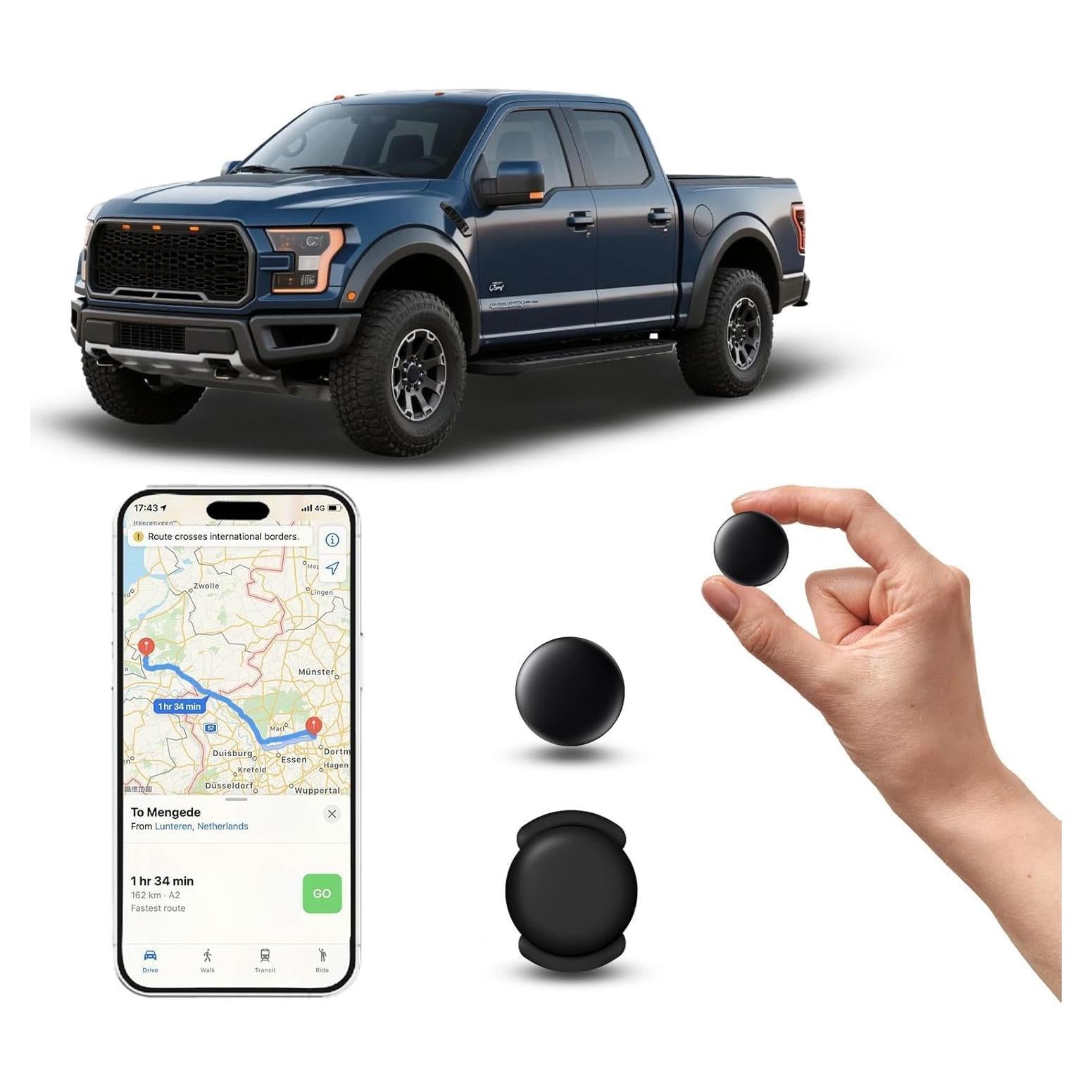 Rastreador GPS Magnético Oculto HYD FIND-M-1 para Vehículos