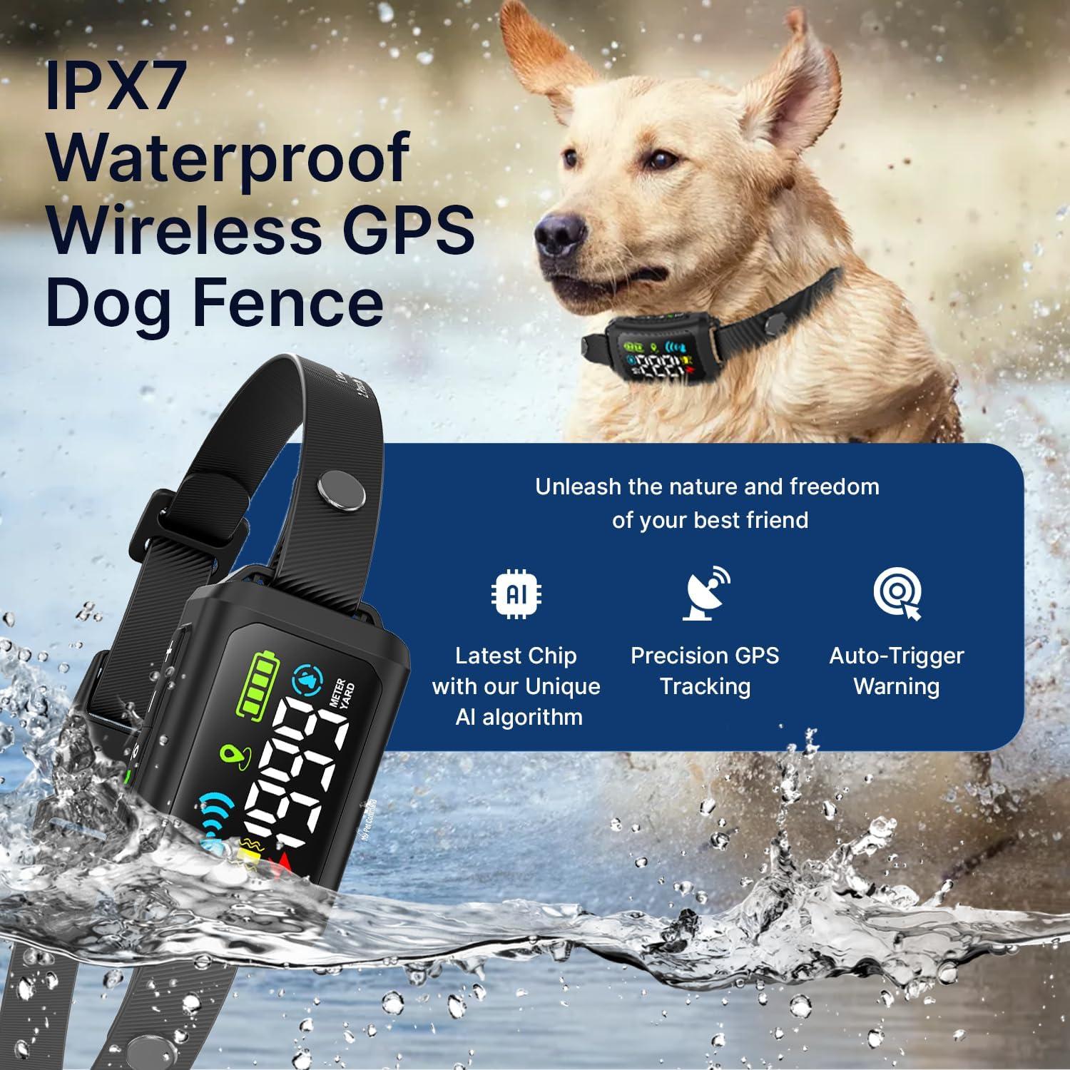 Collar GPS Inalámbrico para Perros My Pet Command 2024