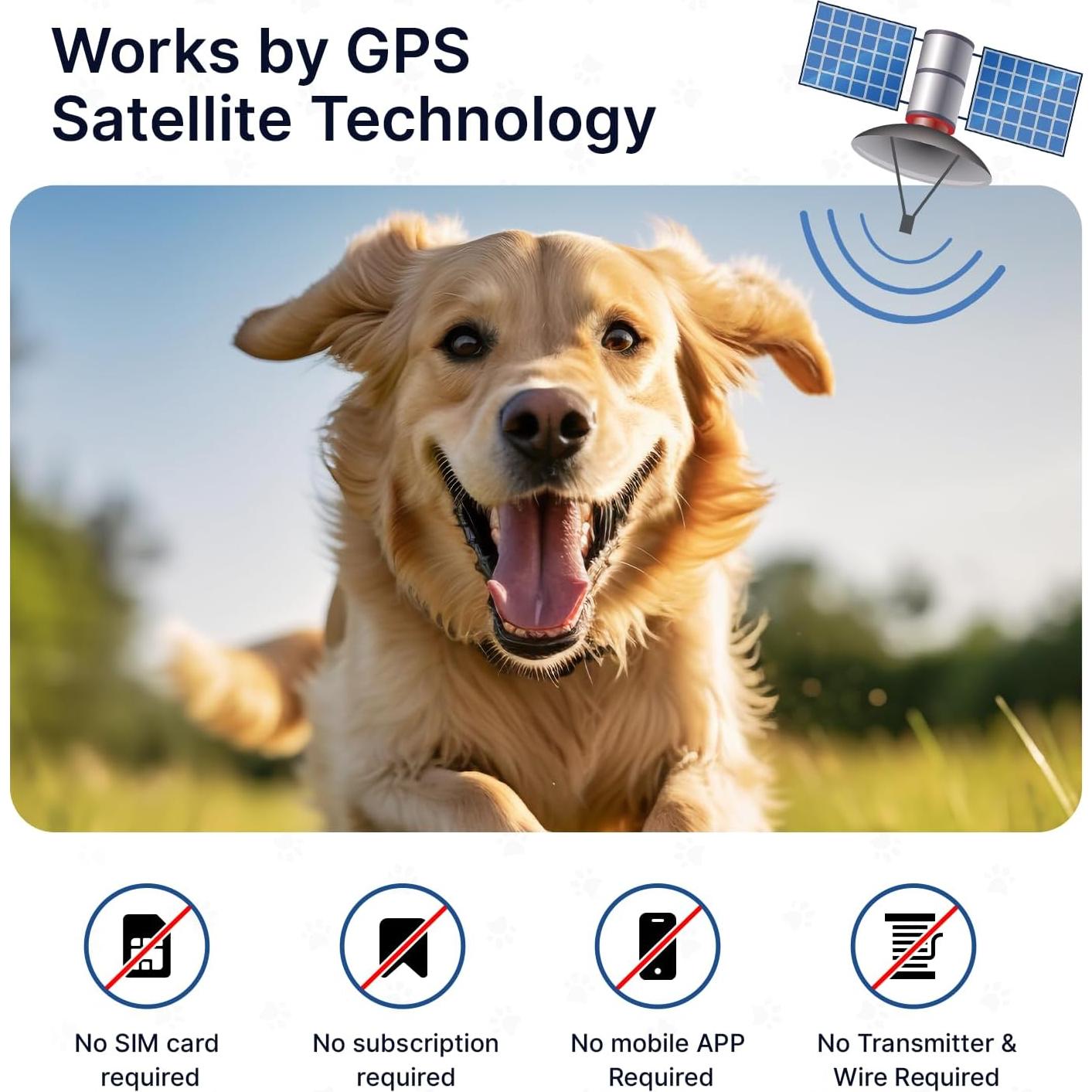 Collar GPS Inalámbrico para Perros My Pet Command 2024