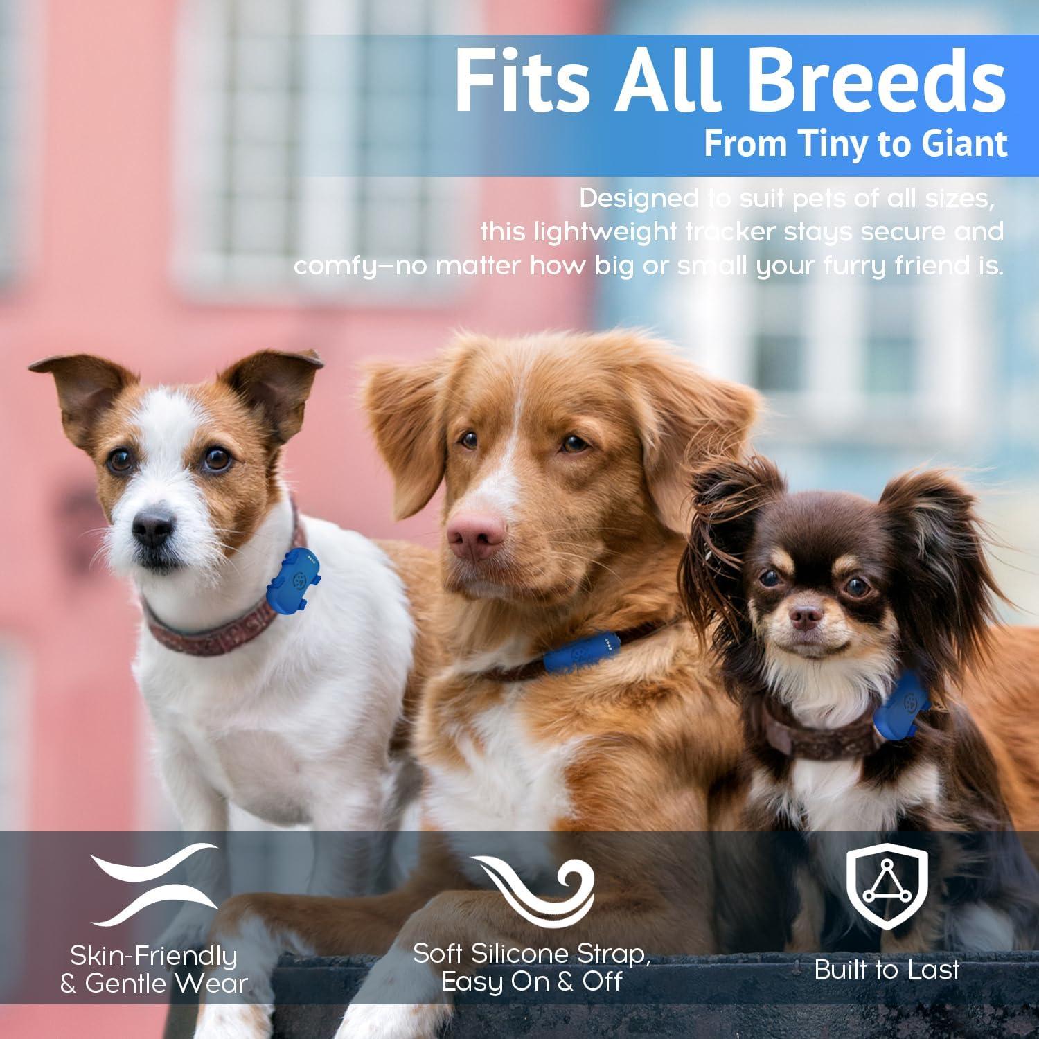 Rastreador GPS para Mascotas SUOFEIYA - Impermeable y en Tiempo Real