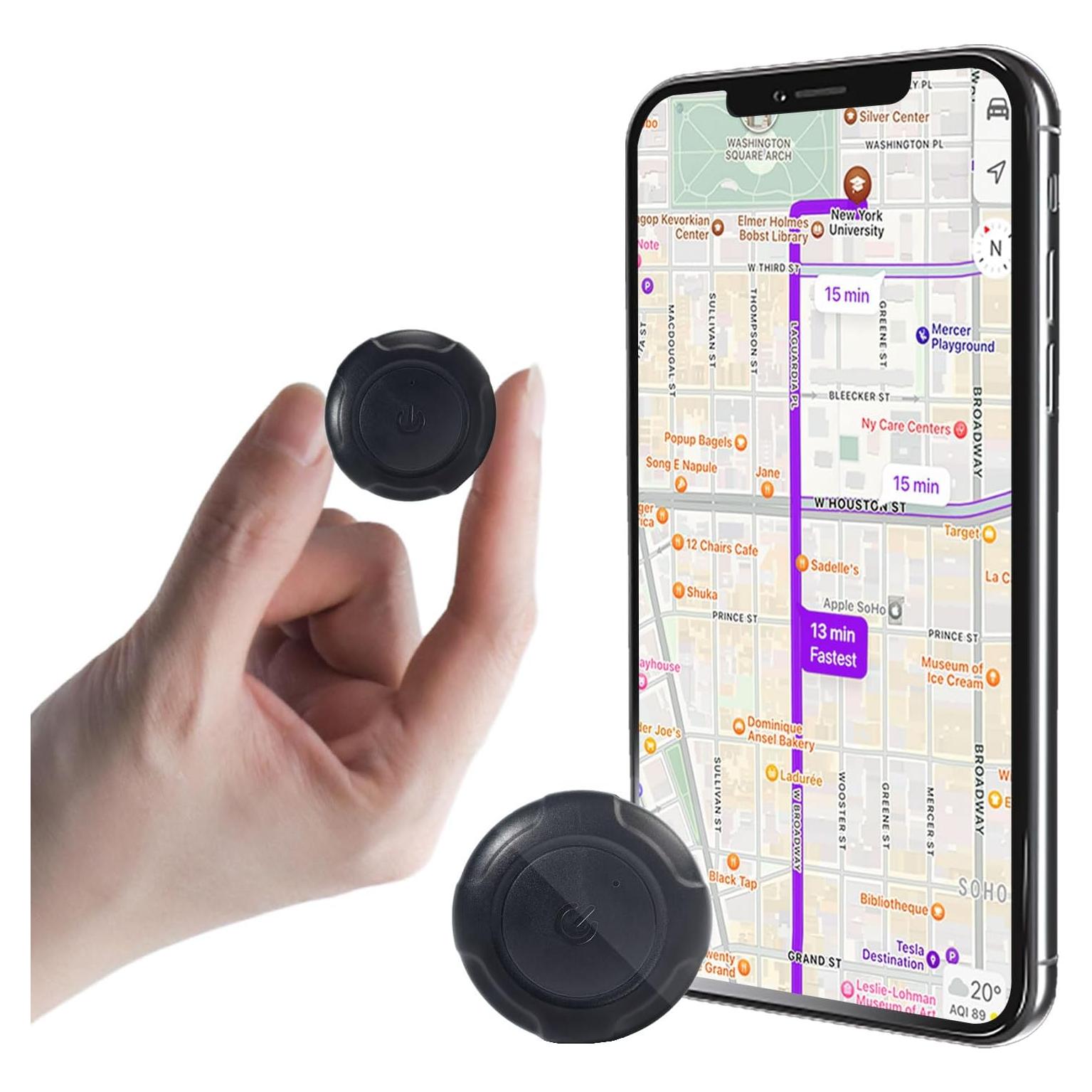 Rastreador GPS Quvjd GF20 Mini Oculto para Vehículos y Mascotas