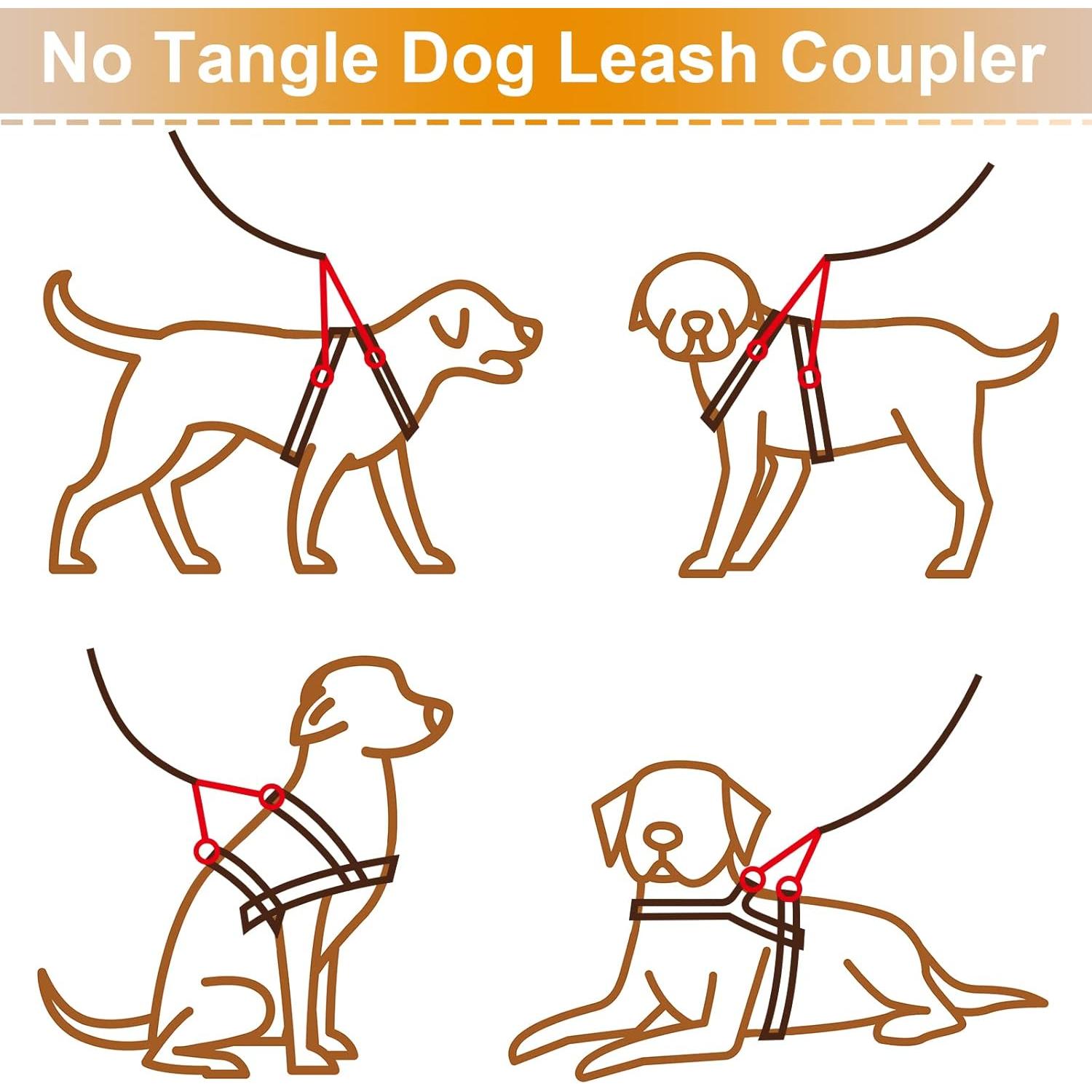 5 Clips de Respaldo para Collar de Perro Frienda Nylon Negro