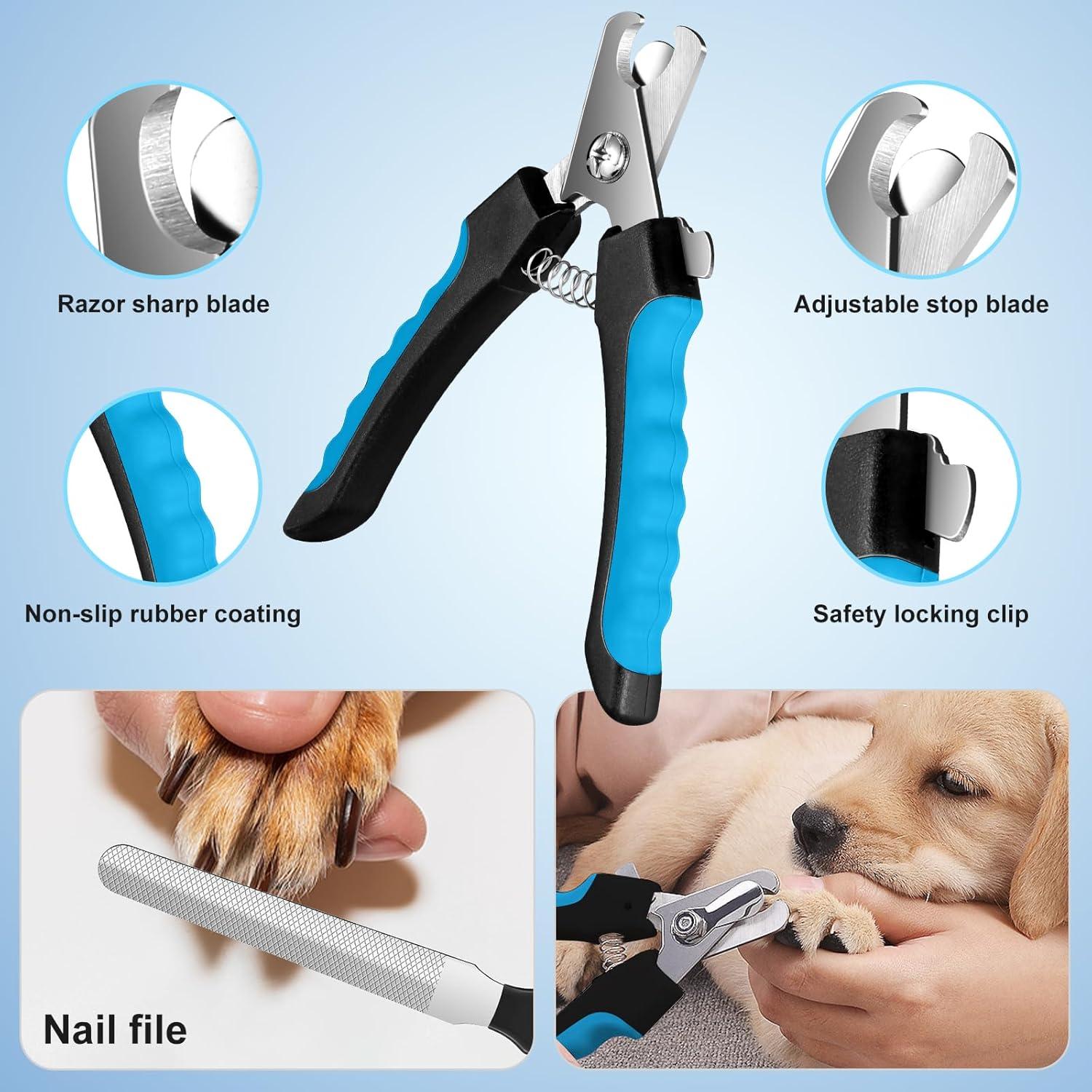 Juego de Tijeras de Aseo para Perros Odoland - Kit Completo