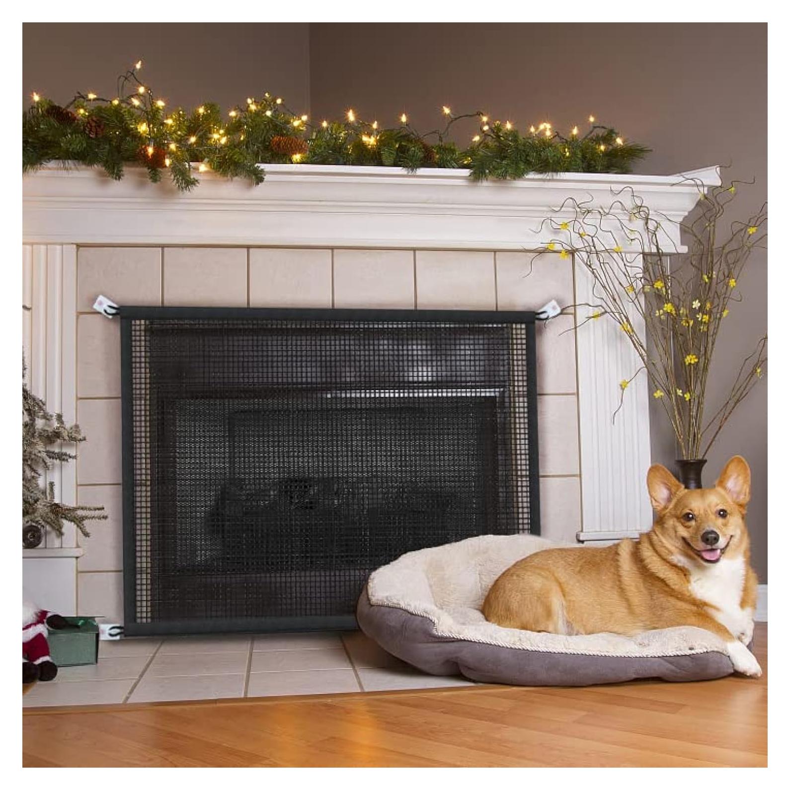 Pantalla de Chimenea Cupount 73.66 x 104.14 cm Seguridad Niños