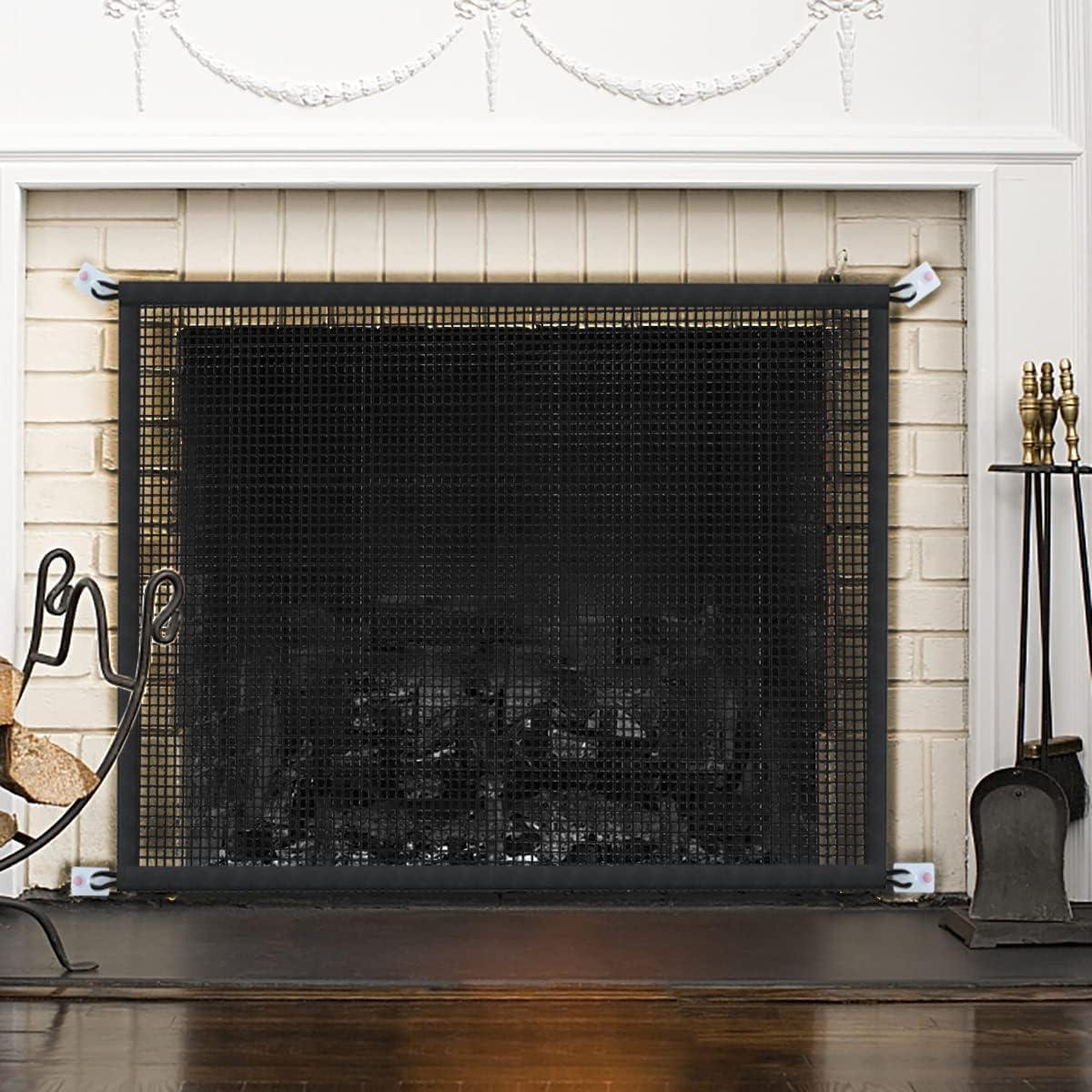 Pantalla de Chimenea Cupount 73.66 x 104.14 cm Seguridad Niños