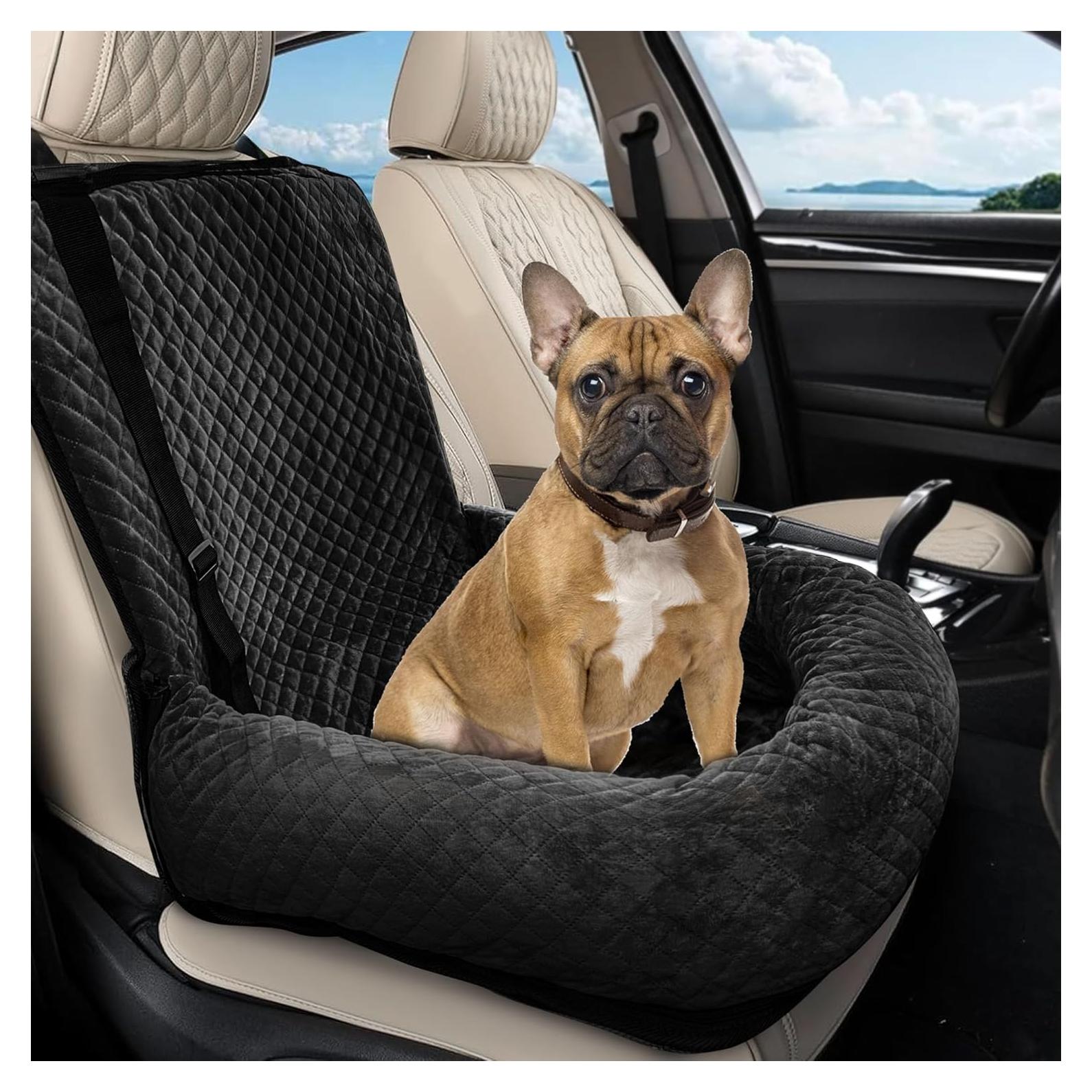 Asiento de Coche para Perros Sephyroth Negro 50.8x50.8 cm