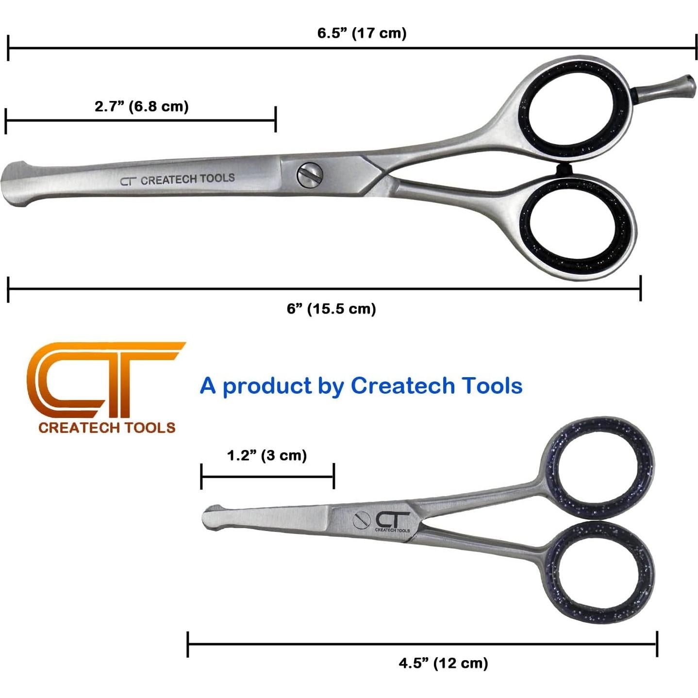 Kit de Tijeras de Aseo para Mascotas CT - 2 Piezas Curvadas