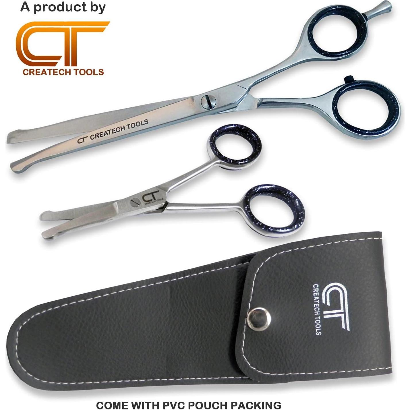 Kit de Tijeras de Aseo para Mascotas CT - 2 Piezas Curvadas