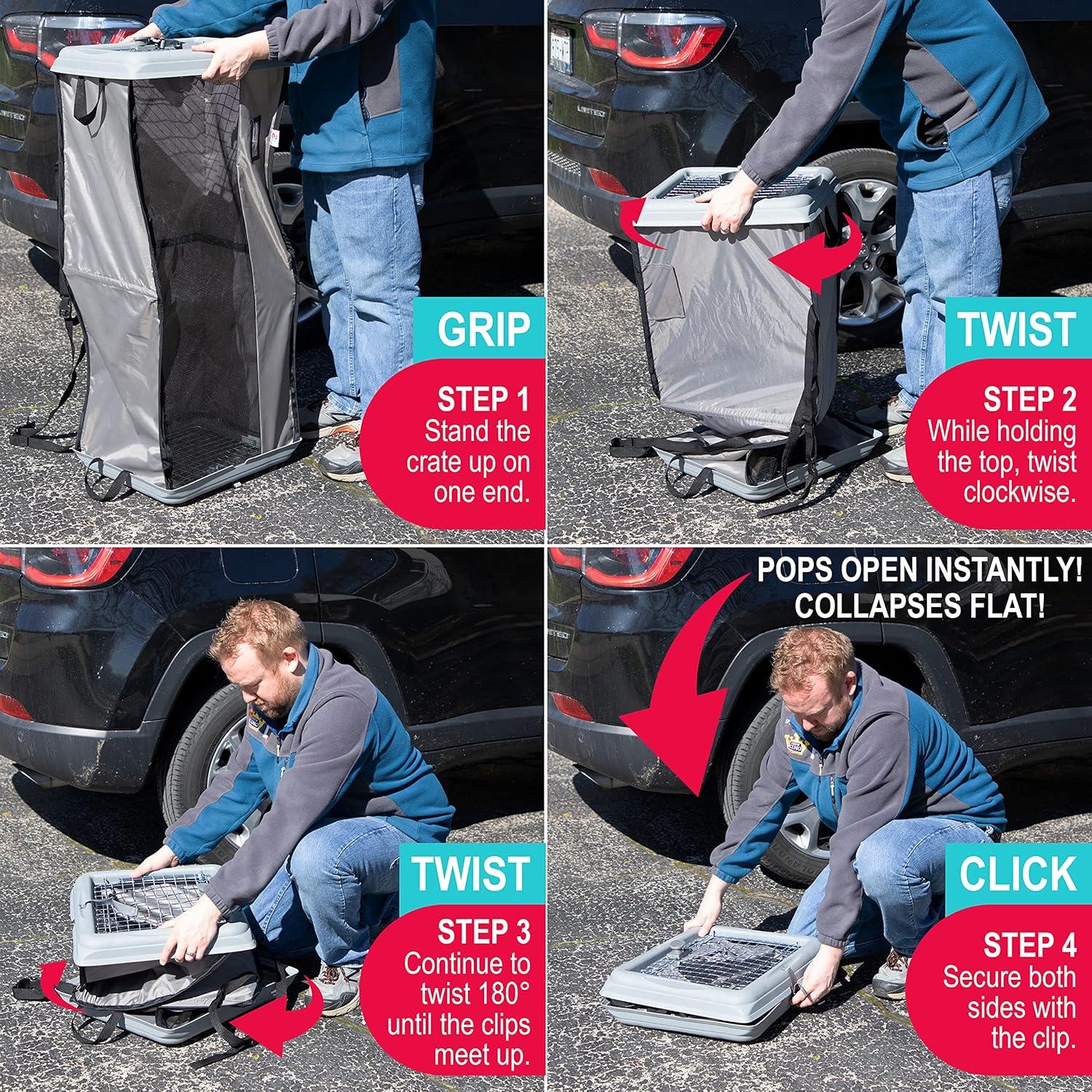 Jaula para Mascotas SportPet Grande 115 cm Impermeable