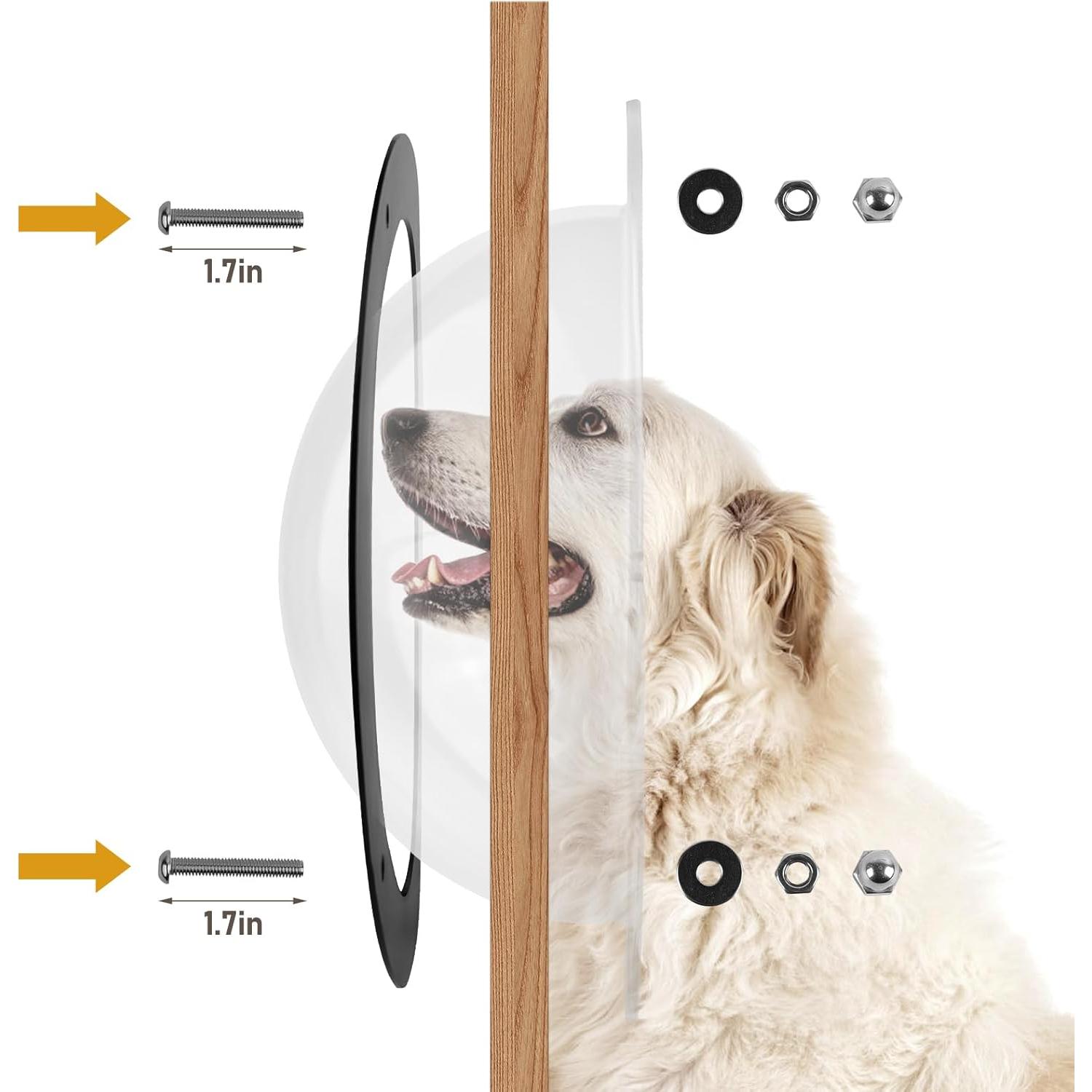 Ventana Burbuja para Mascotas Roopeem 30.99 cm - Paquete de 2