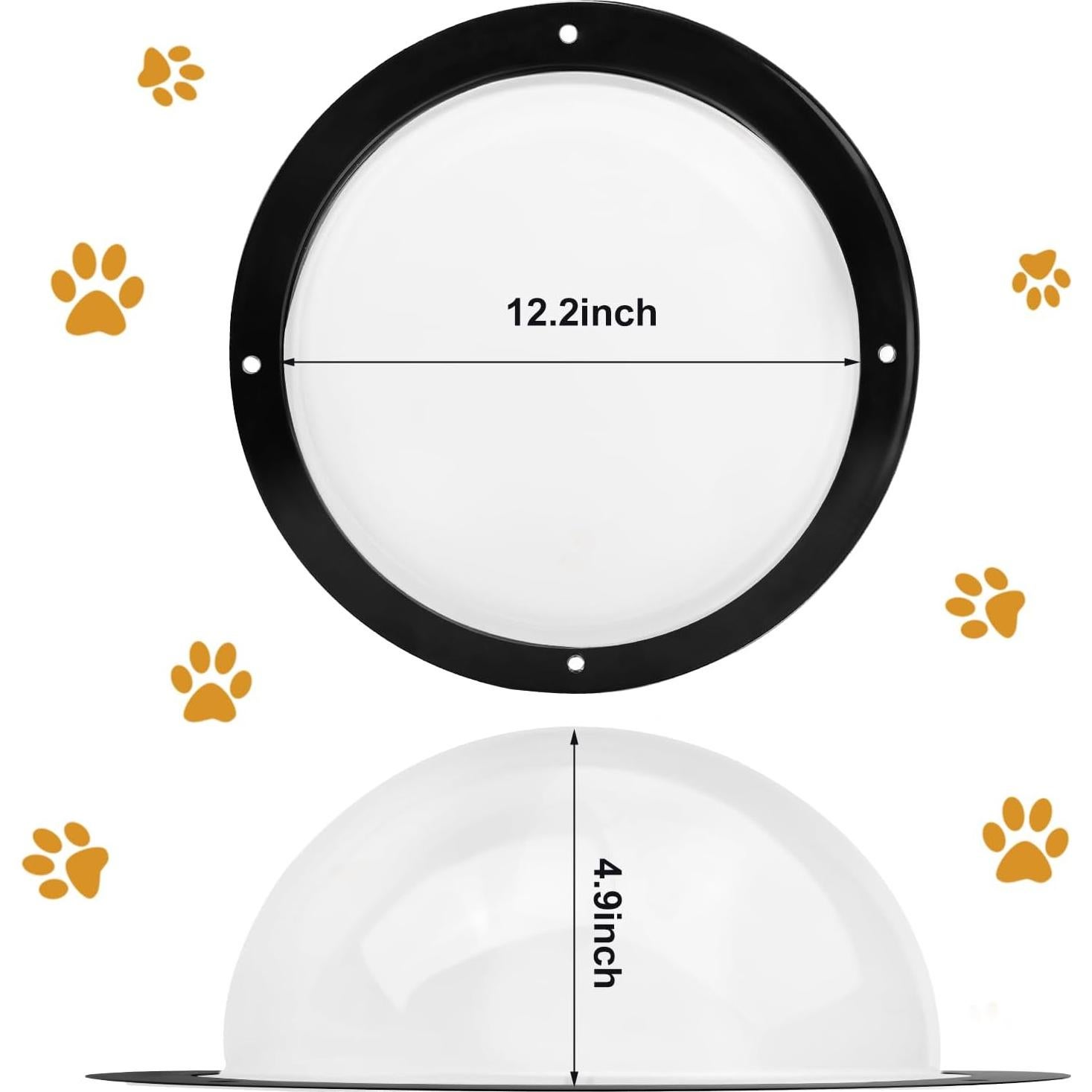 Ventana Burbuja para Mascotas Roopeem 30.99 cm - Paquete de 2