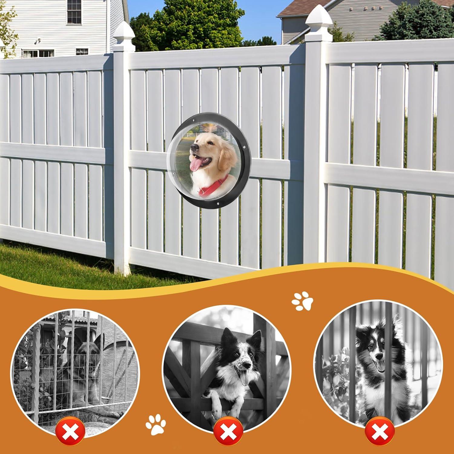 Ventana Burbuja para Mascotas Roopeem 30.99 cm - Paquete de 2