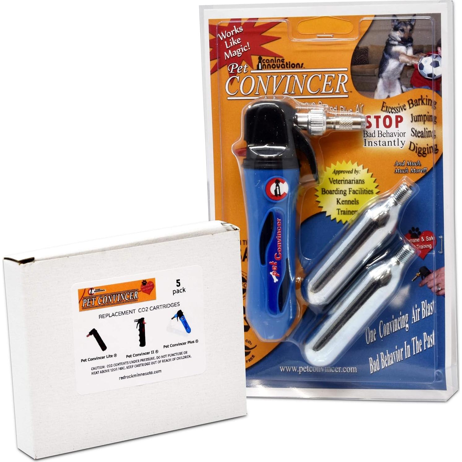 Dispositivo de Control de Entrenamiento Canino Pet Convincer con 7 Cartuchos