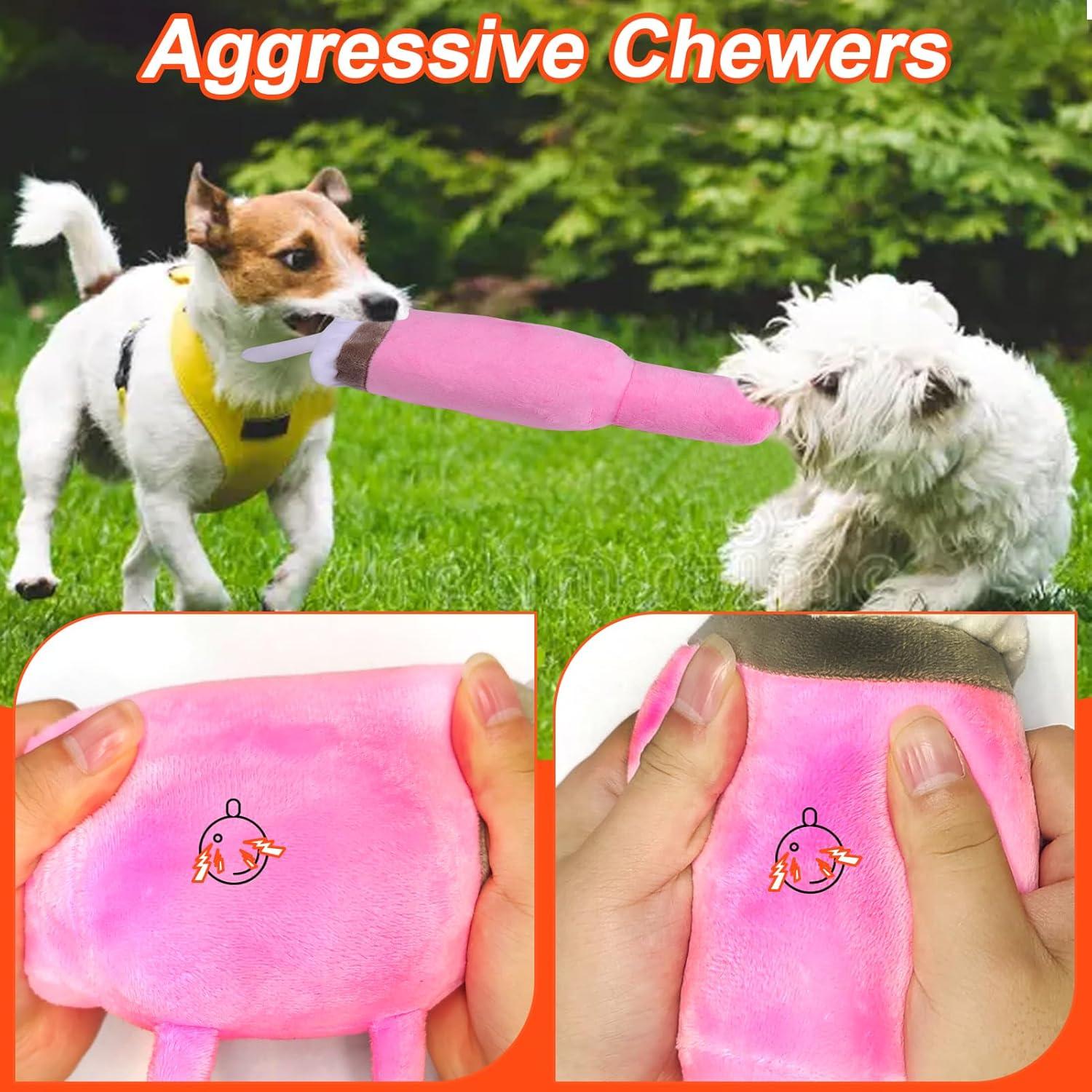 Juguete para Perros BABORUI Taza Rosa Squeaky 2.5cm