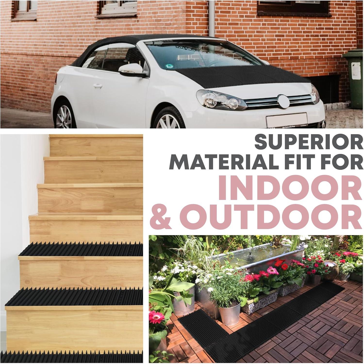 Paquete de 12 Tapetes Repelentes de Gato Petfolio 40.6x33 cm