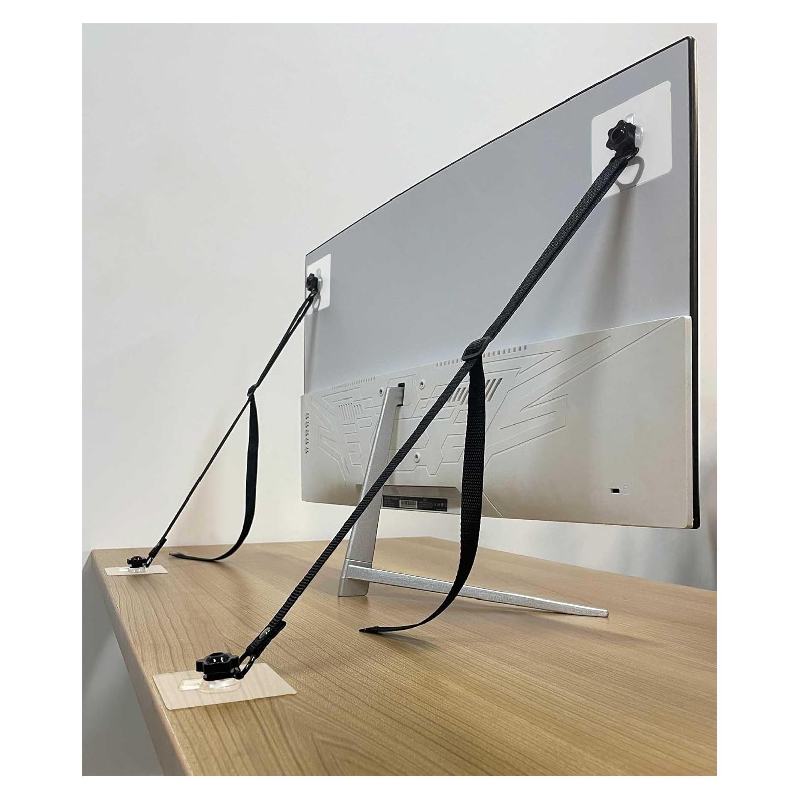 Correas de Seguridad Ajustables para TV - 2 Paquete Antivuelco