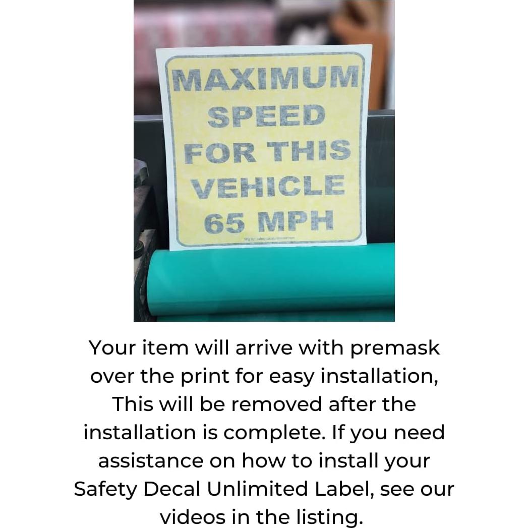 Etiqueta de Alerta de Animales en Emergencias Safety Decal 10.16x6.35cm