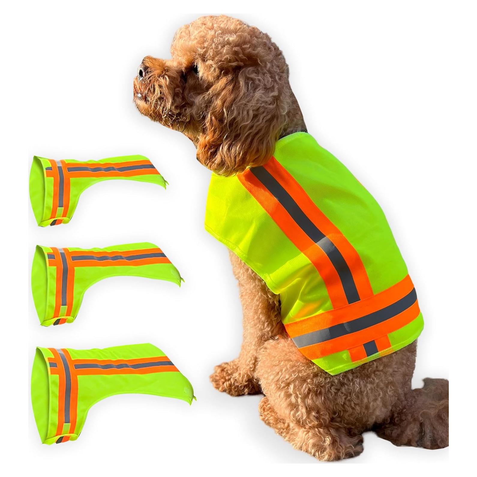 Chaleco Reflectante BUDDY GLOW para Perros Pequeños - Alta Visibilidad