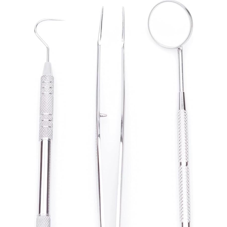 Kit de Limpieza Dental Formit Craft - Raspador, Espejo y Pinzas