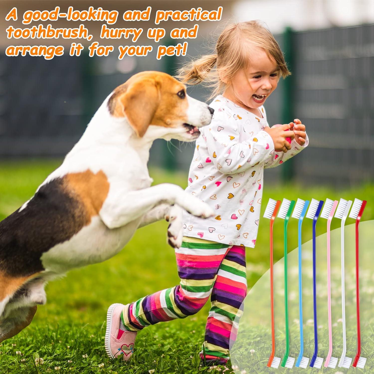 Cepillo de Dientes para Perros Honeydak - 70 Piezas Coloridas