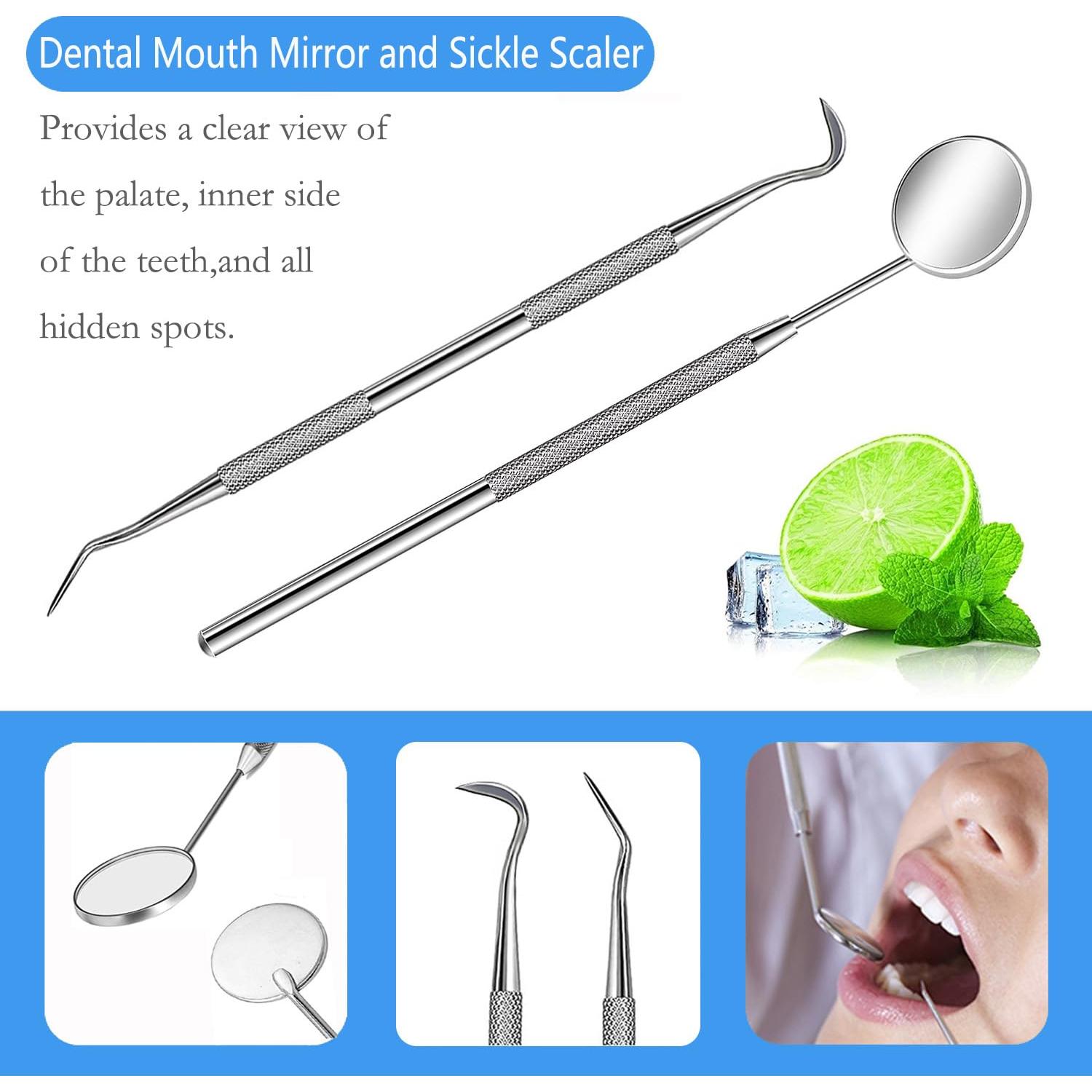 Kit Profesional de Herramientas Dentales SENLMLER - Acero Inoxidable