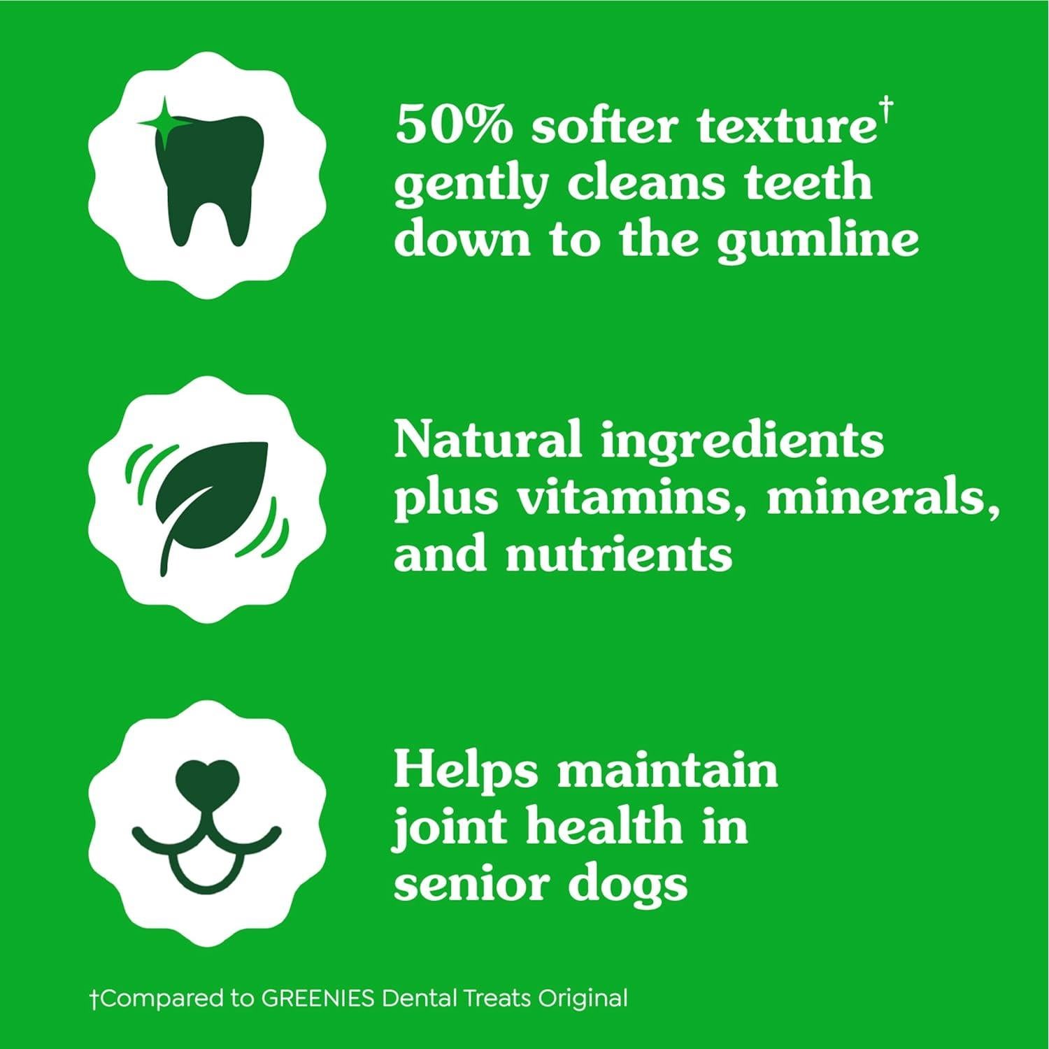 Golosinas Dentales Greenies para Perros Grandes 27 oz