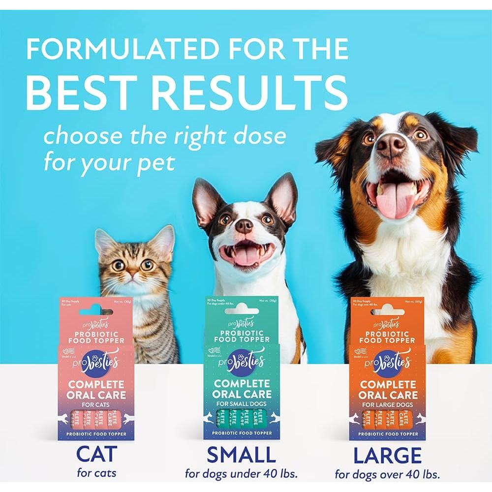 ProBesties Cuidado Oral Completo para Perros 30g - Eliminador Mal Aliento
