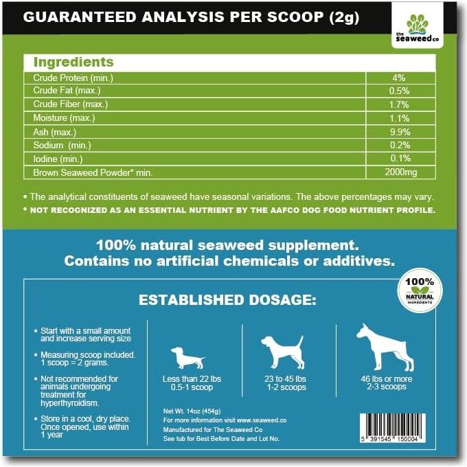 Caniclean Removedor de Sarro para Perros - Algas Irlandesas 100g