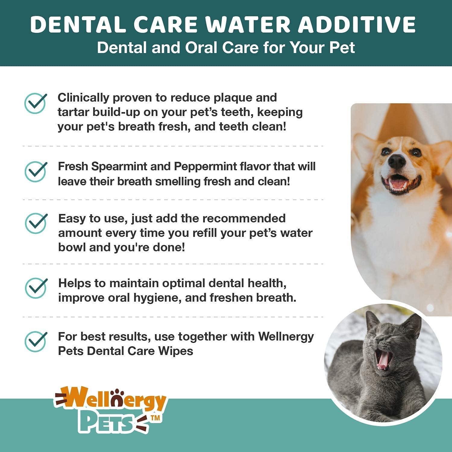 Aditivo Dental para Perros y Gatos Wellnergy Pets 473 ml