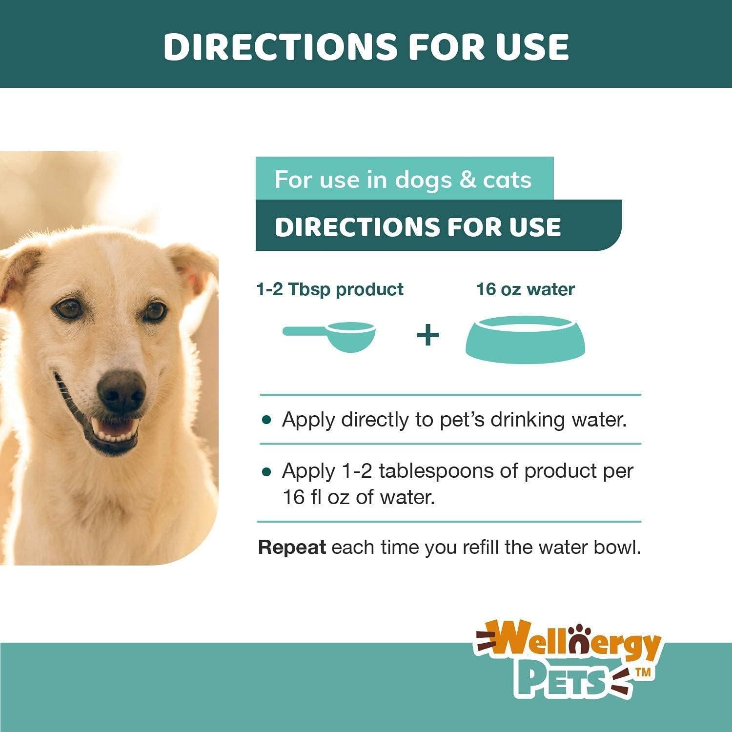 Aditivo Dental para Perros y Gatos Wellnergy Pets 473 ml