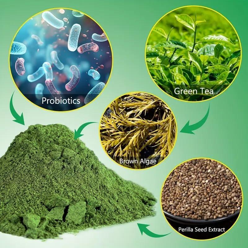 Polvo Dental HONGYEE para Perros y Gatos - 80g, Limpieza Oral