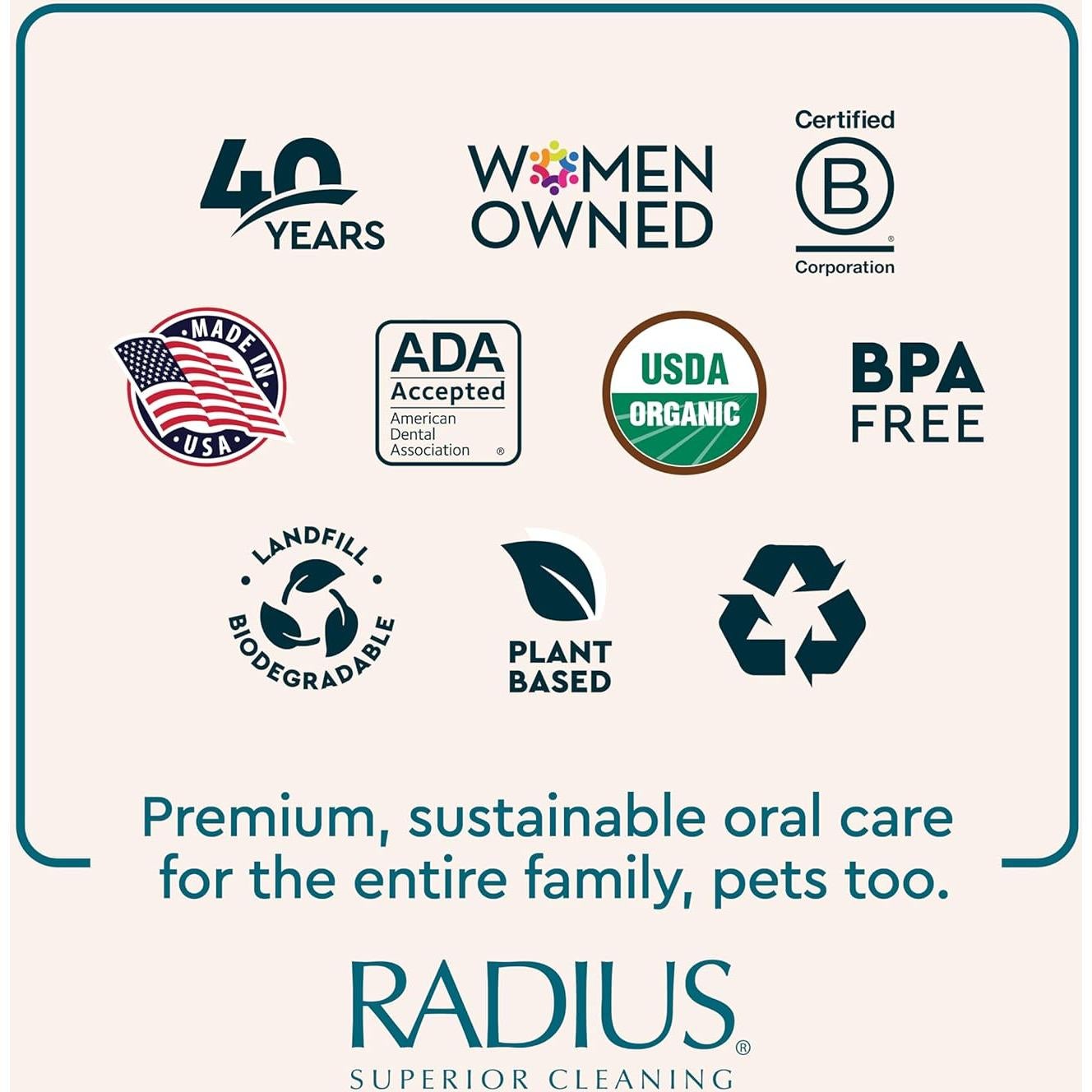 Aditivo Dental Probiotico RADIUS OralPro+ 113.4 g para Mascotas