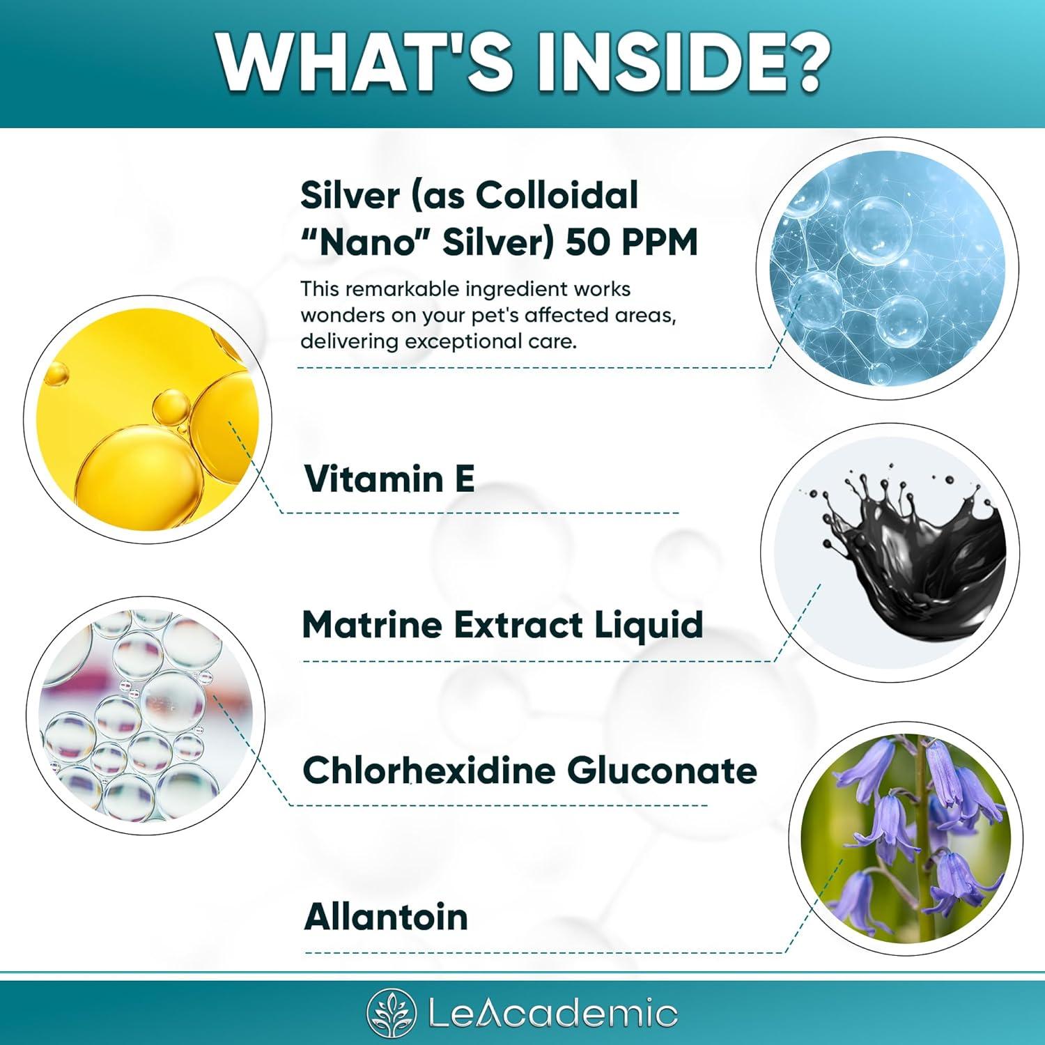 Spray para Heridas LeAcademic 113.4 g - Cuidado para Perros y Gatos