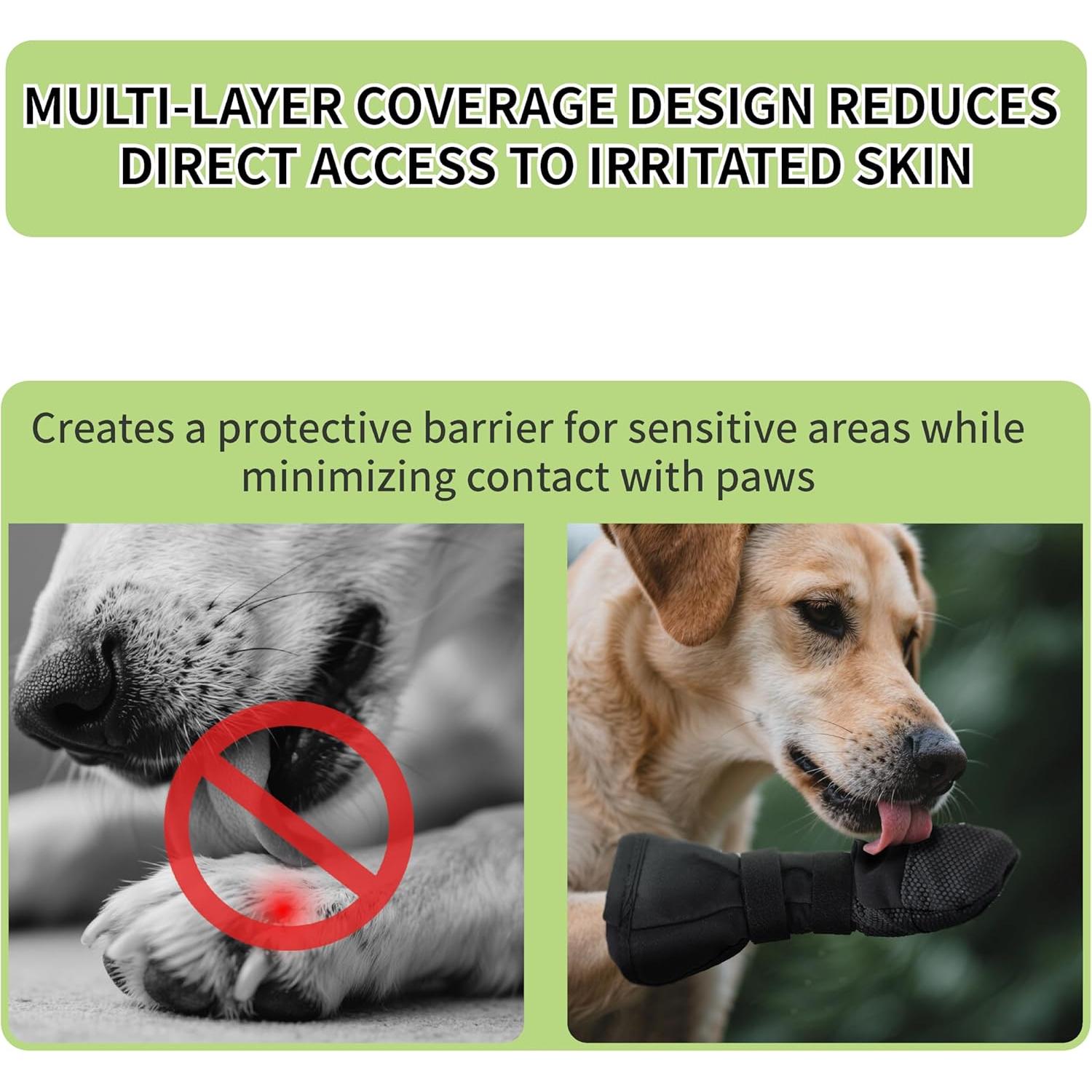 Botín de Recuperación para Perros Snugrance L 2PCS Antideslizante