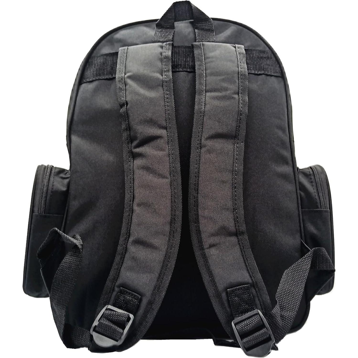 Mochila de Primeros Auxilios Vacía Roja 40x30x15 cm - Ideal Camping