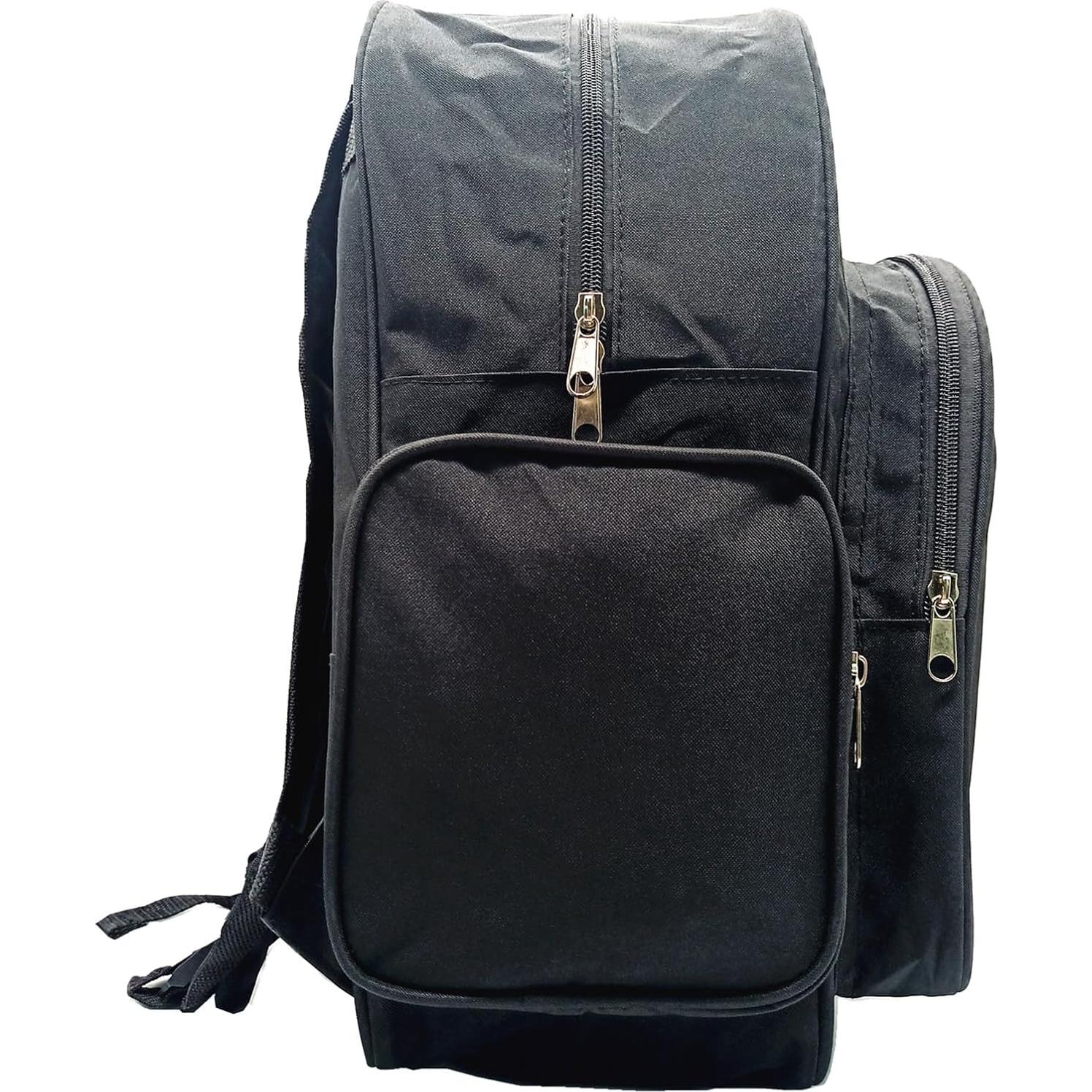 Mochila de Primeros Auxilios Vacía Roja 40x30x15 cm - Ideal Camping