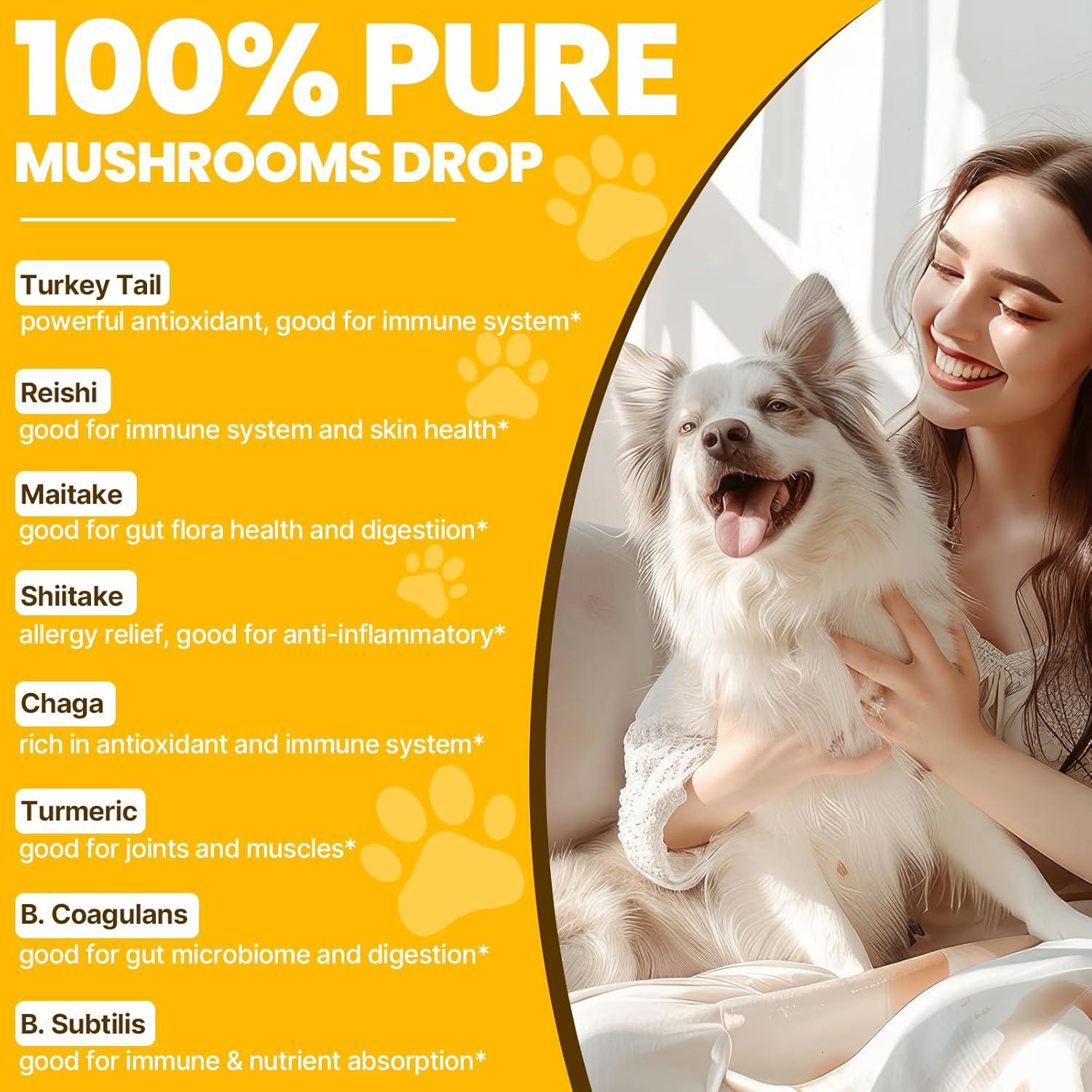 Hongo Cola de Pavo para Perros Jazytiko 90ml - Inmunidad y Digestión