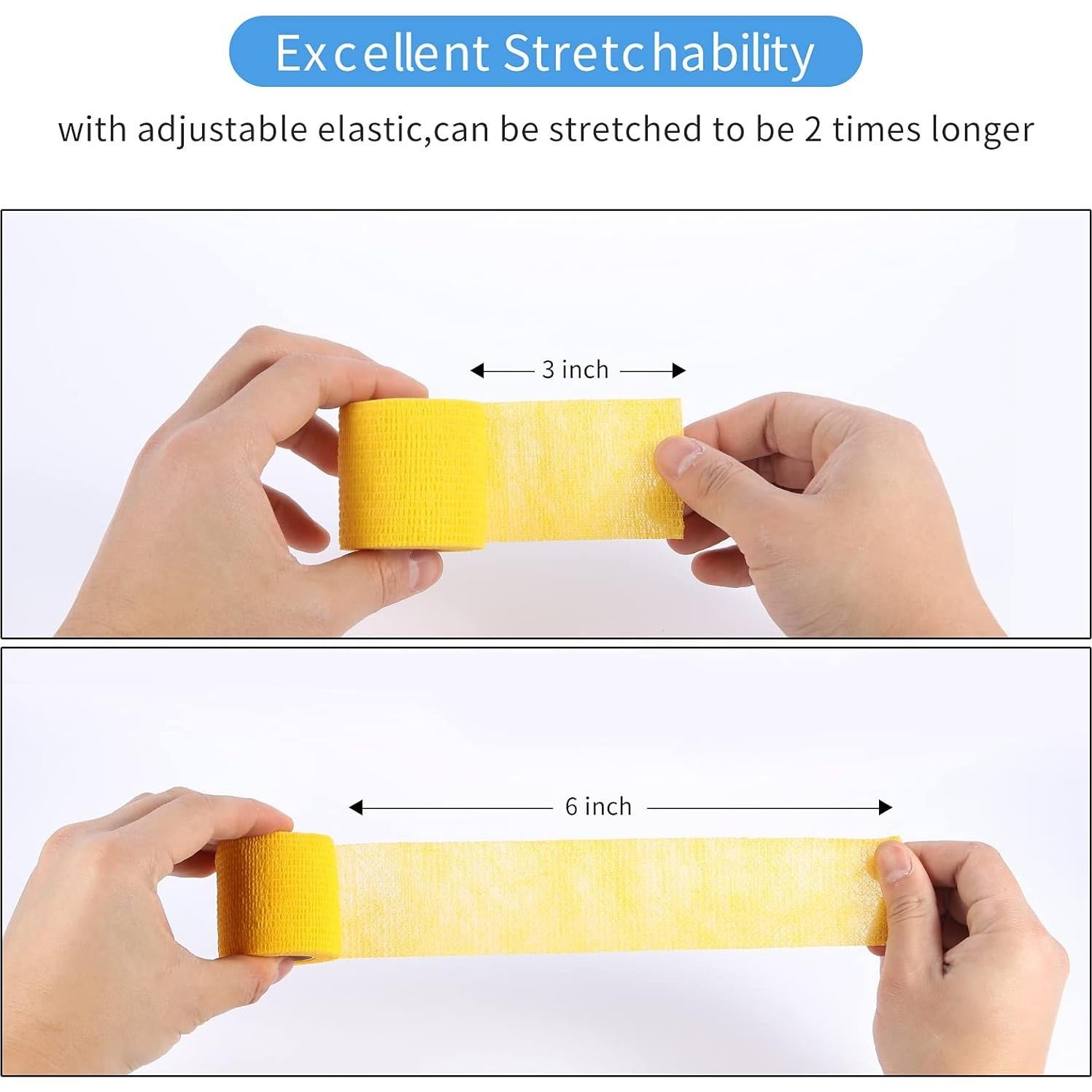 Venda Cohesiva Autoadherente Ivy Medical Care 5 cm x 6 Rollos