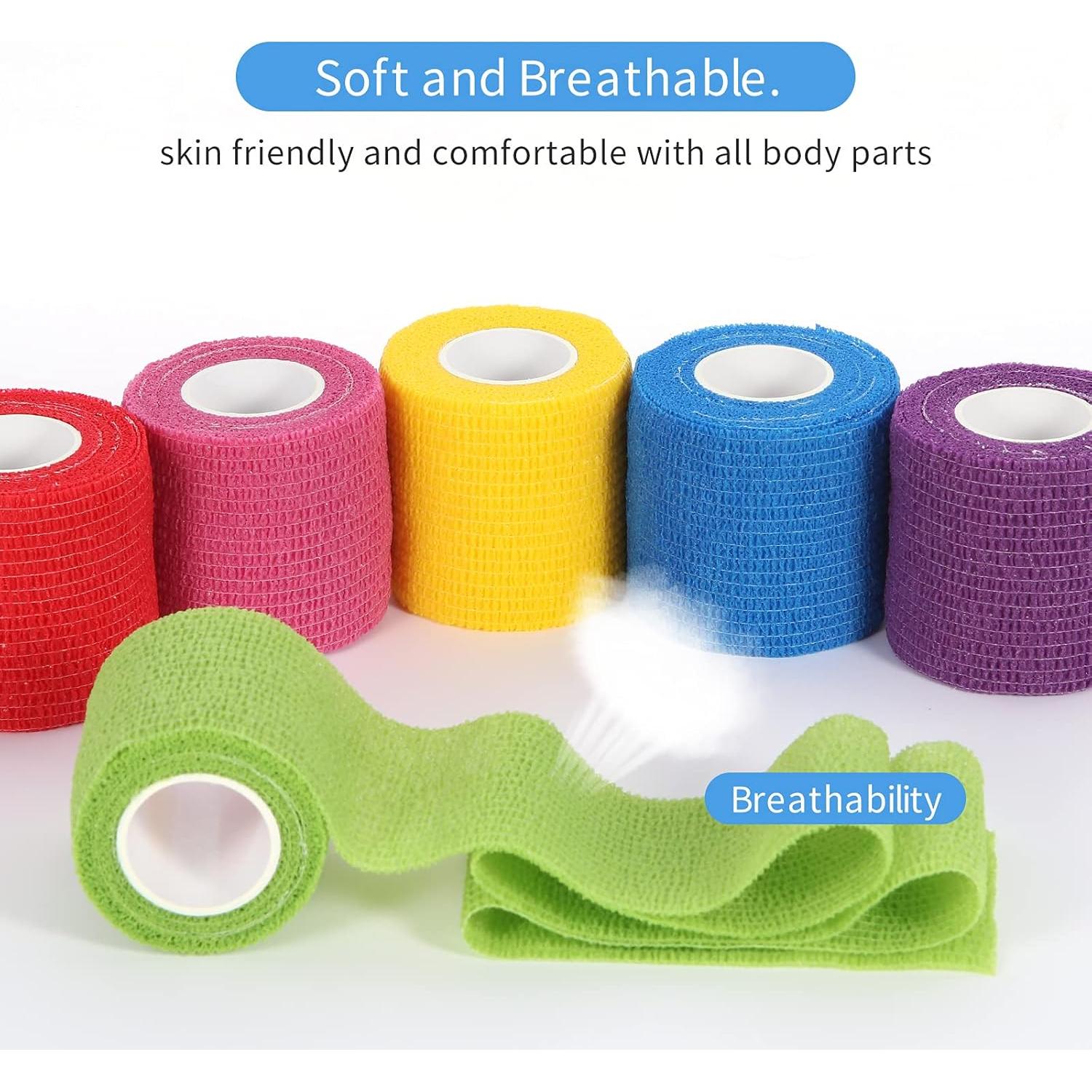 Venda Cohesiva Autoadherente Ivy Medical Care 5 cm x 6 Rollos