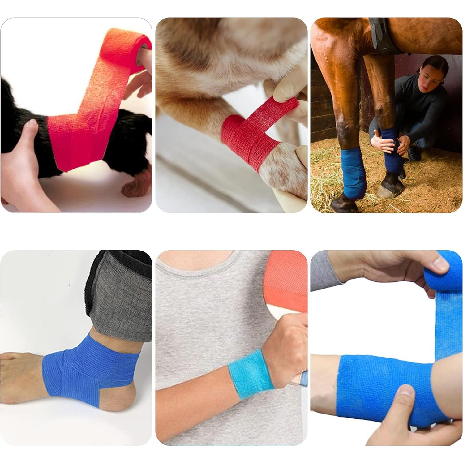 Venda Cohesiva Autoadherente Ivy Medical Care 5 cm x 6 Rollos