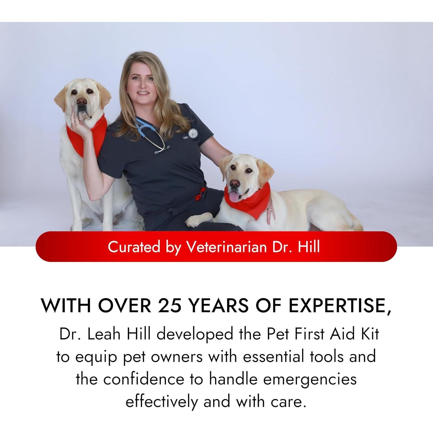 Kit de Primeros Auxilios para Mascotas PetVet Medic - Pequeño