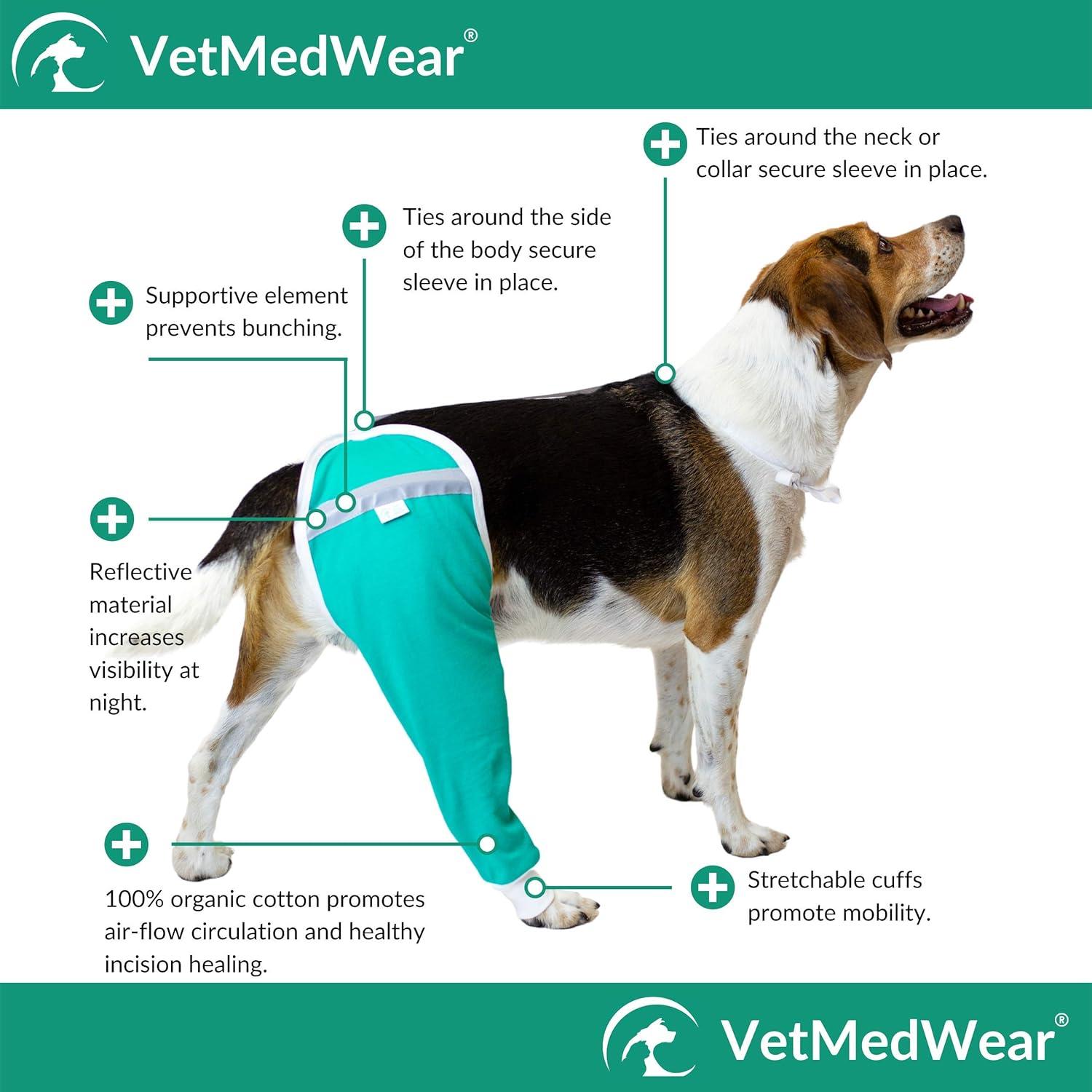 Manga Protectora para Perros VetMedWear HT Pequeña Gris