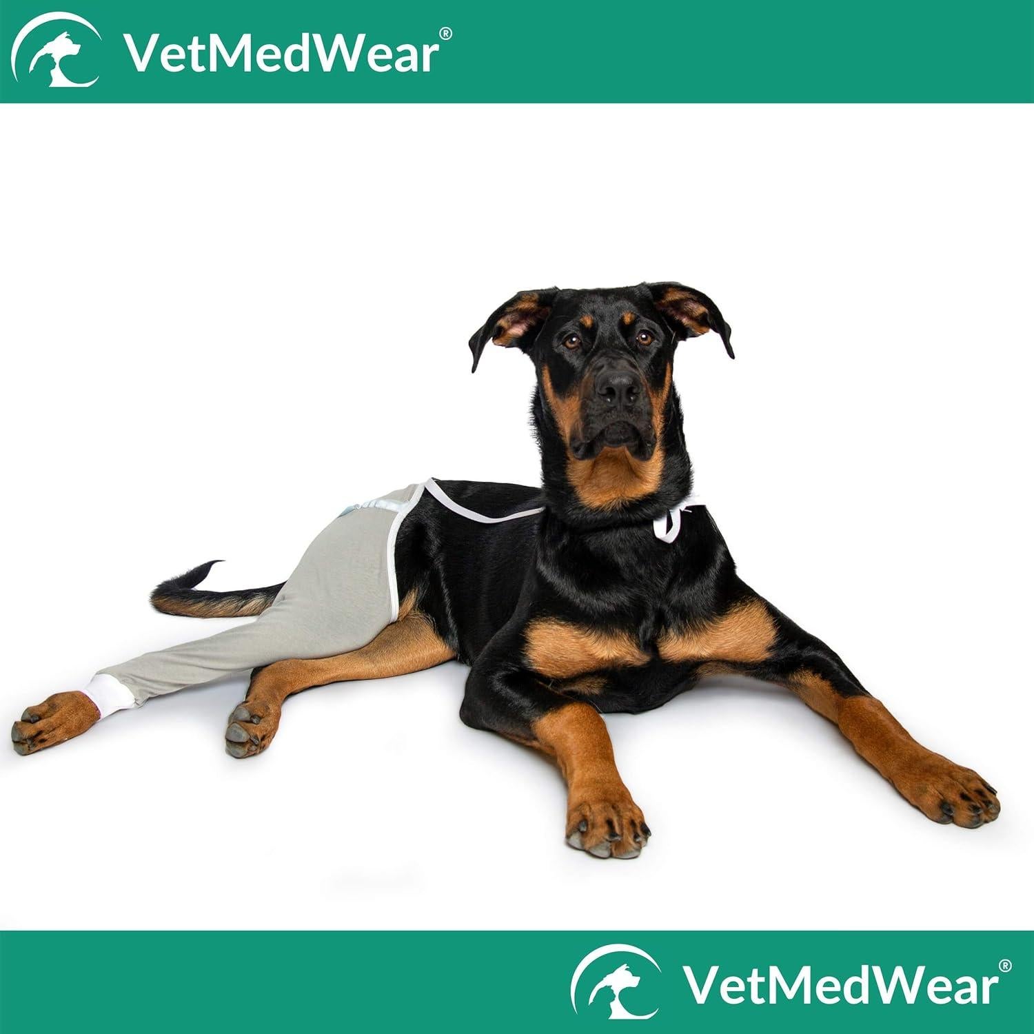 Manga Protectora para Perros VetMedWear HT Pequeña Gris