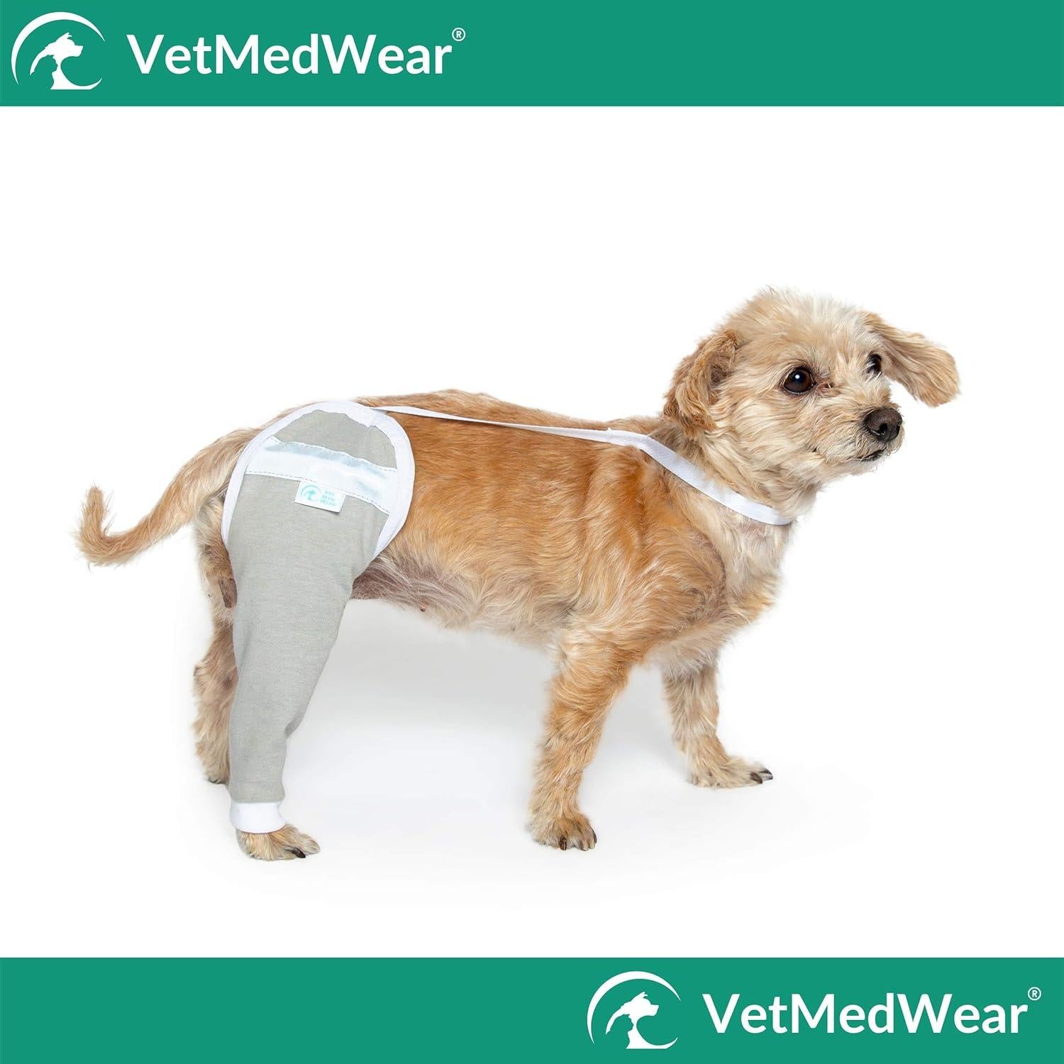 Manga Protectora para Perros VetMedWear HT Pequeña Gris
